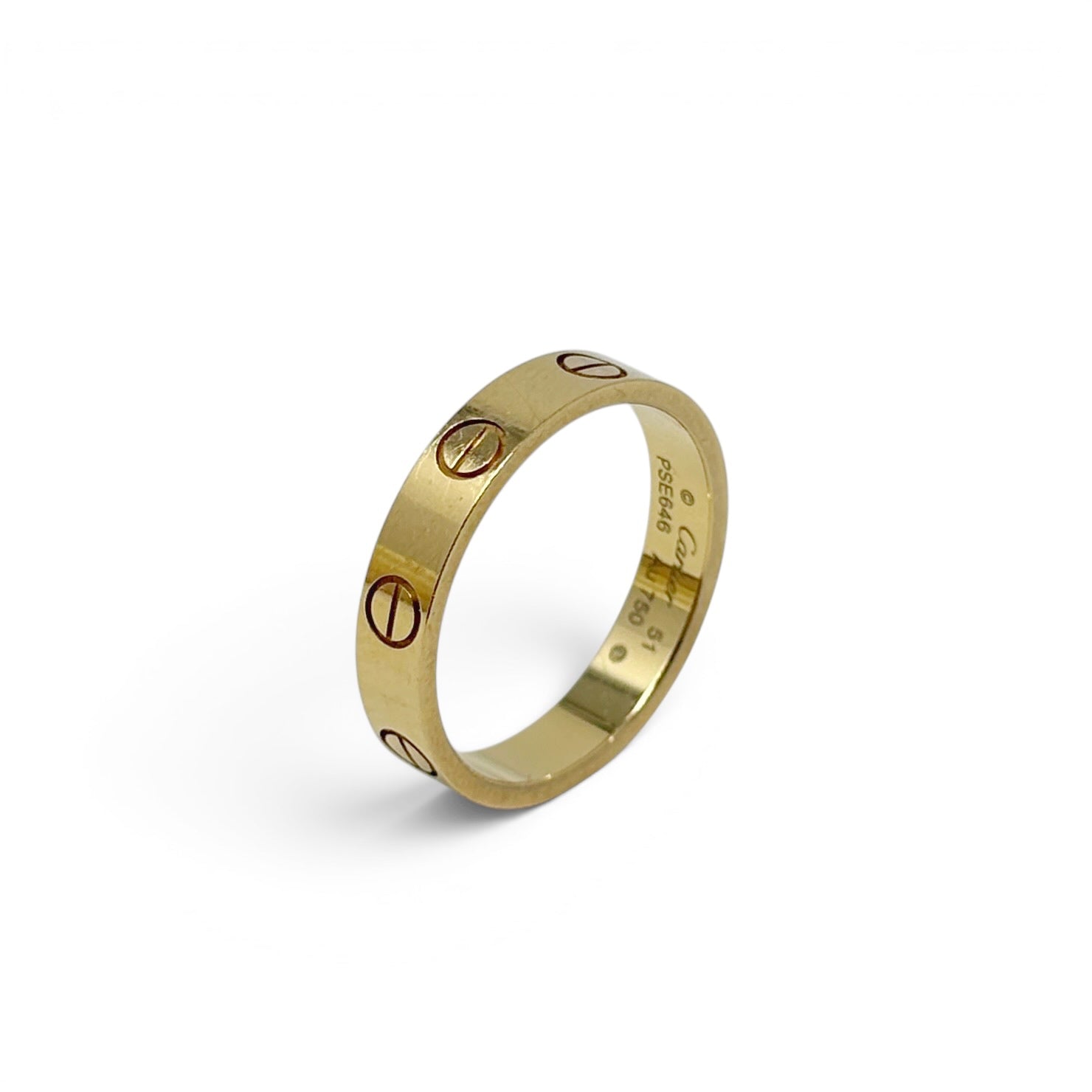 Cartier Yellow Gold Small Love Ring 51