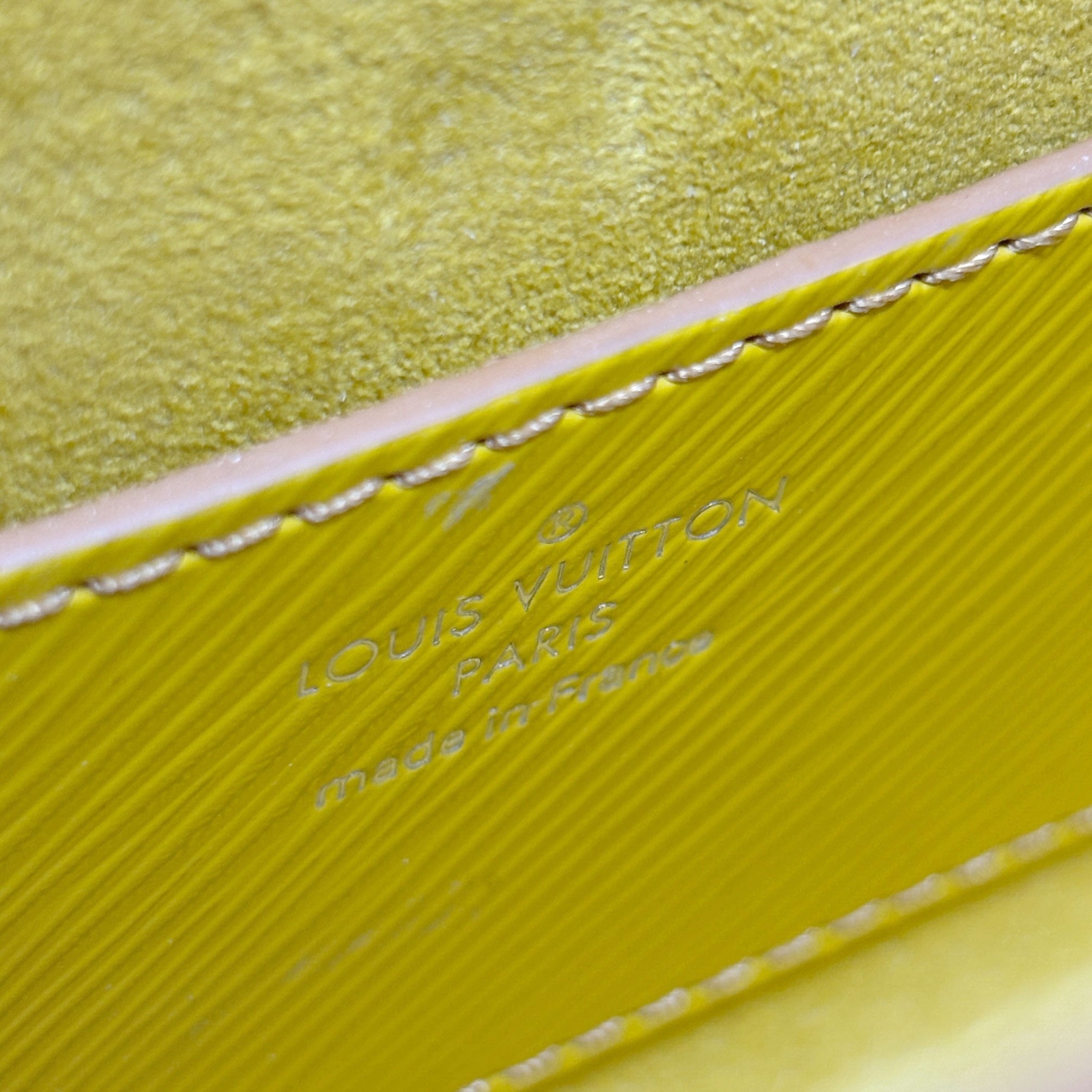 Louis Vuitton Yellow Epi Twist PM