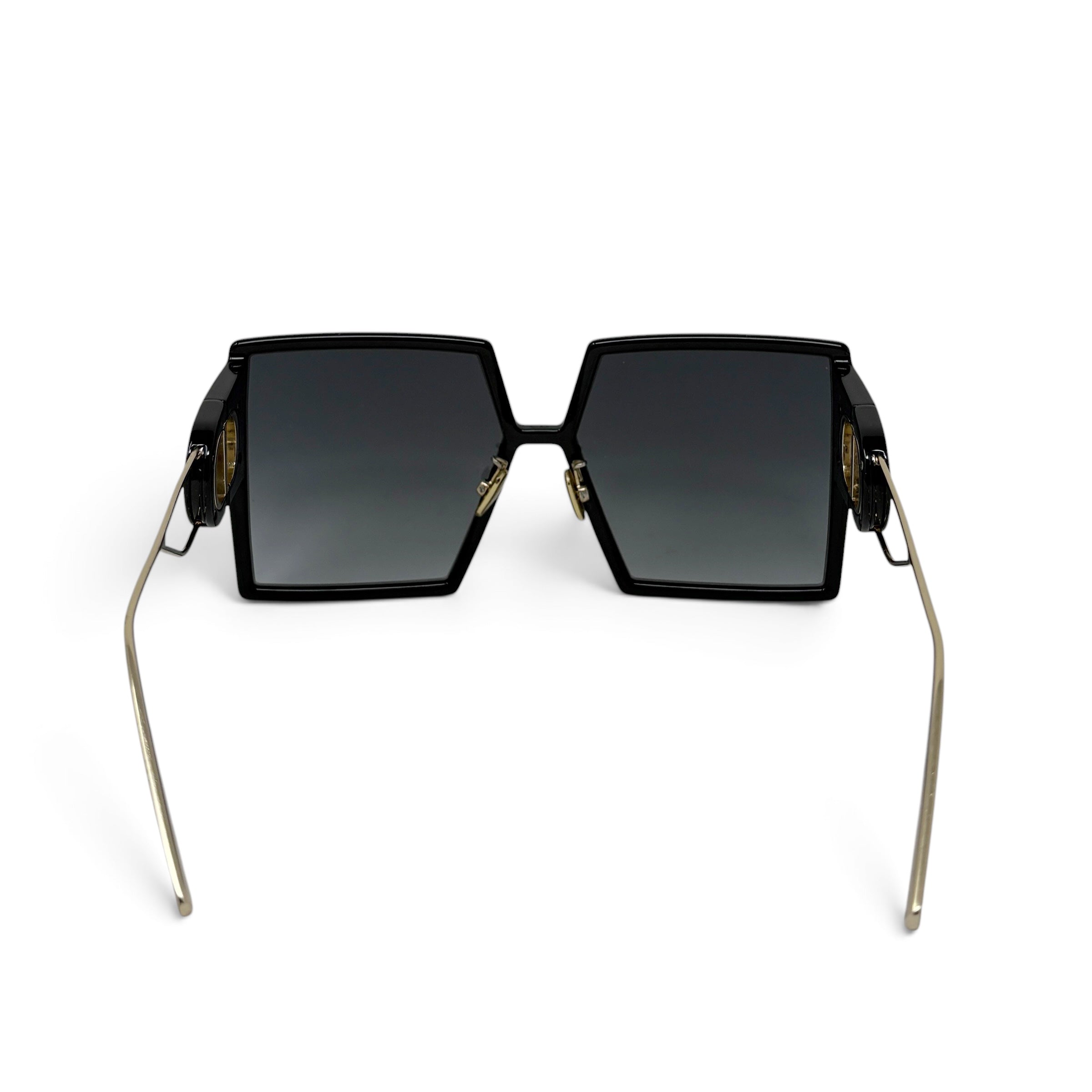 Dior Black 30 Montaigne Square Sunglasses
