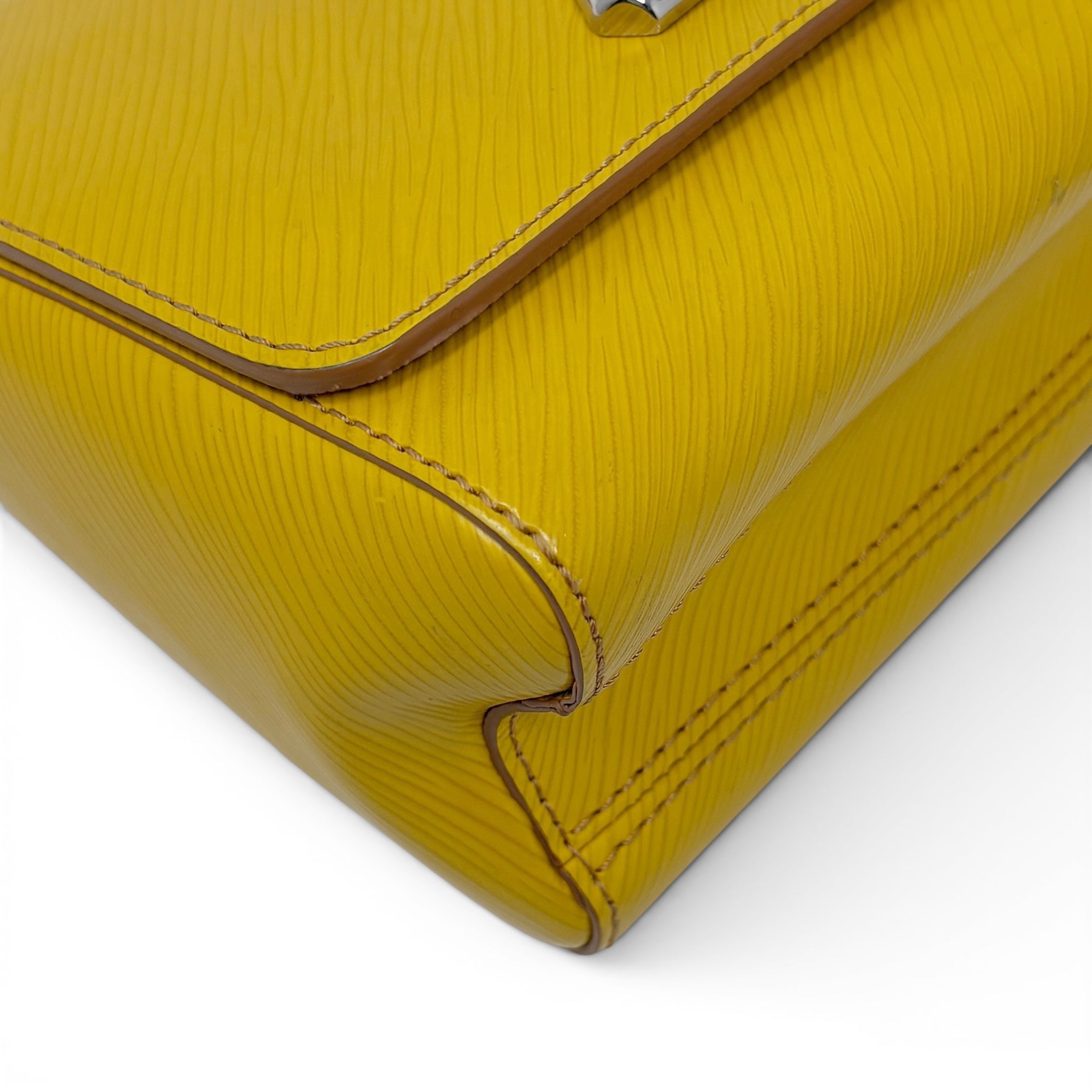Louis Vuitton Yellow Epi Twist PM