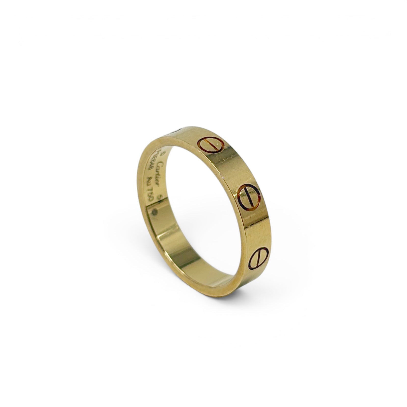 Cartier Yellow Gold Small Love Ring 51