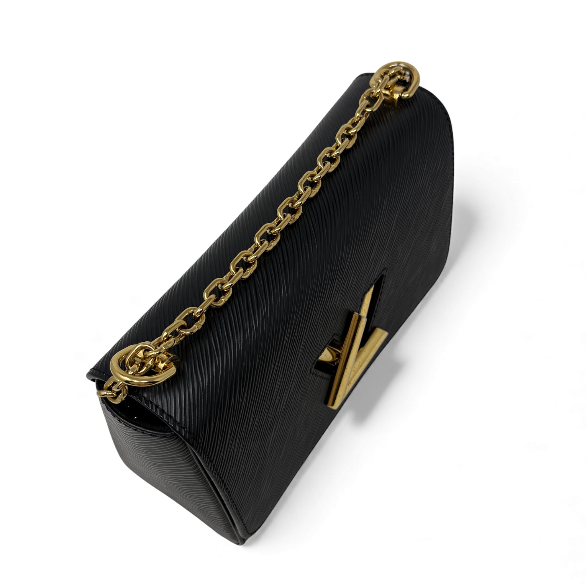 Louis Vuitton Black Epi Twist MM