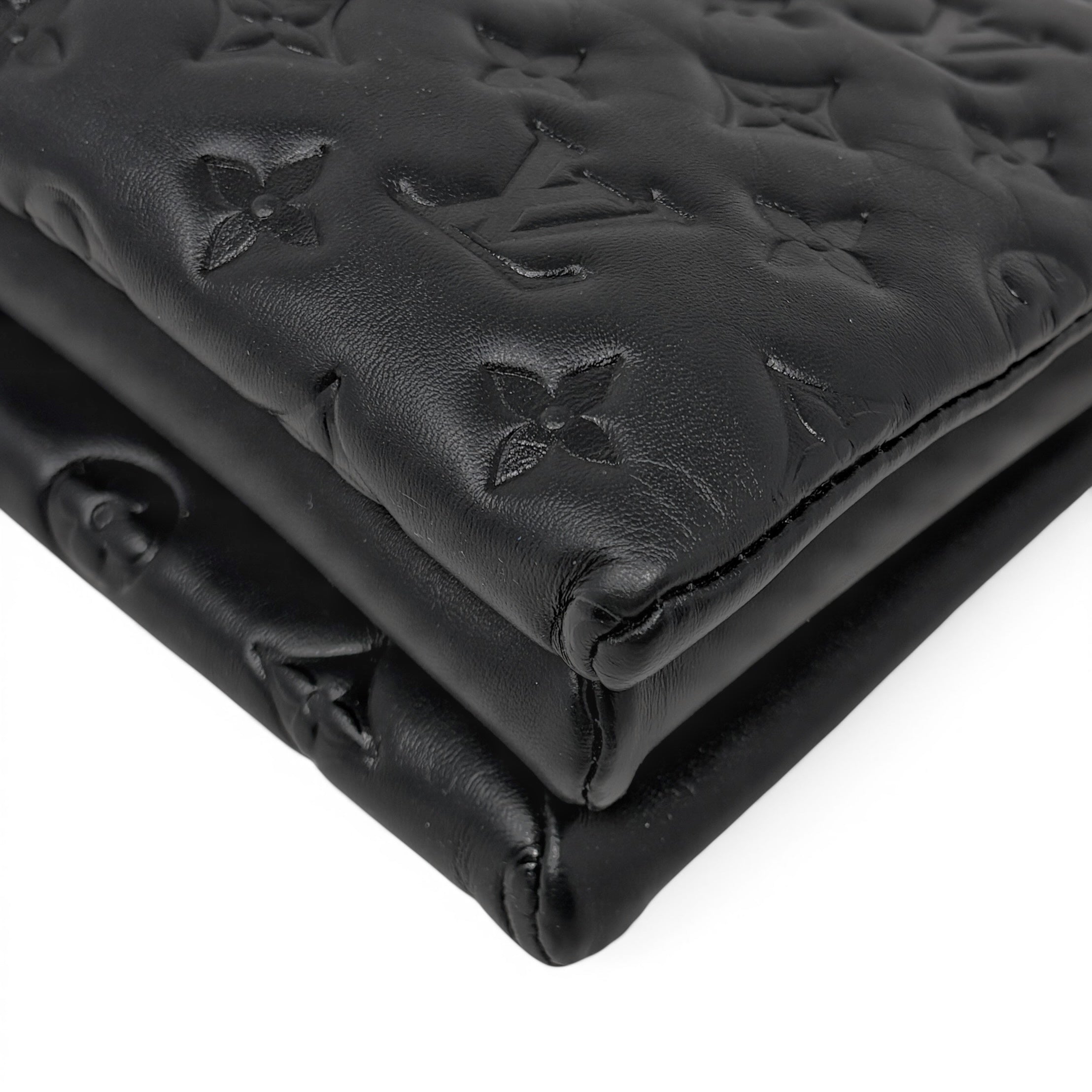 Louis Vuitton Black Coussin PM