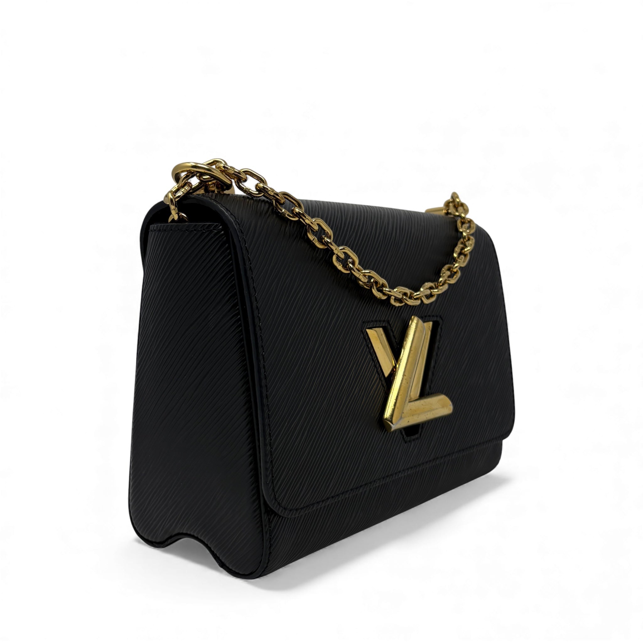 Louis Vuitton Black Epi Twist MM