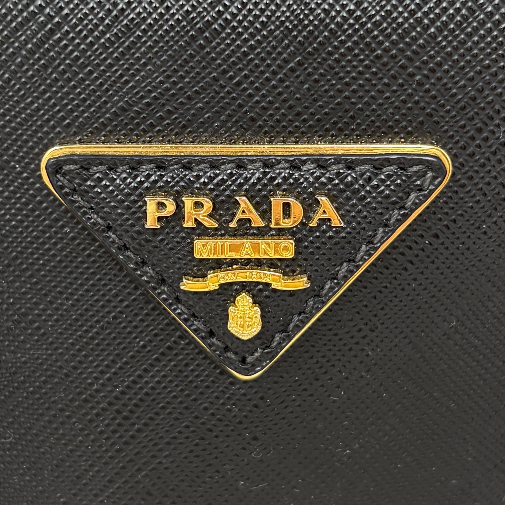 Prada Black Small Galleria Tote
