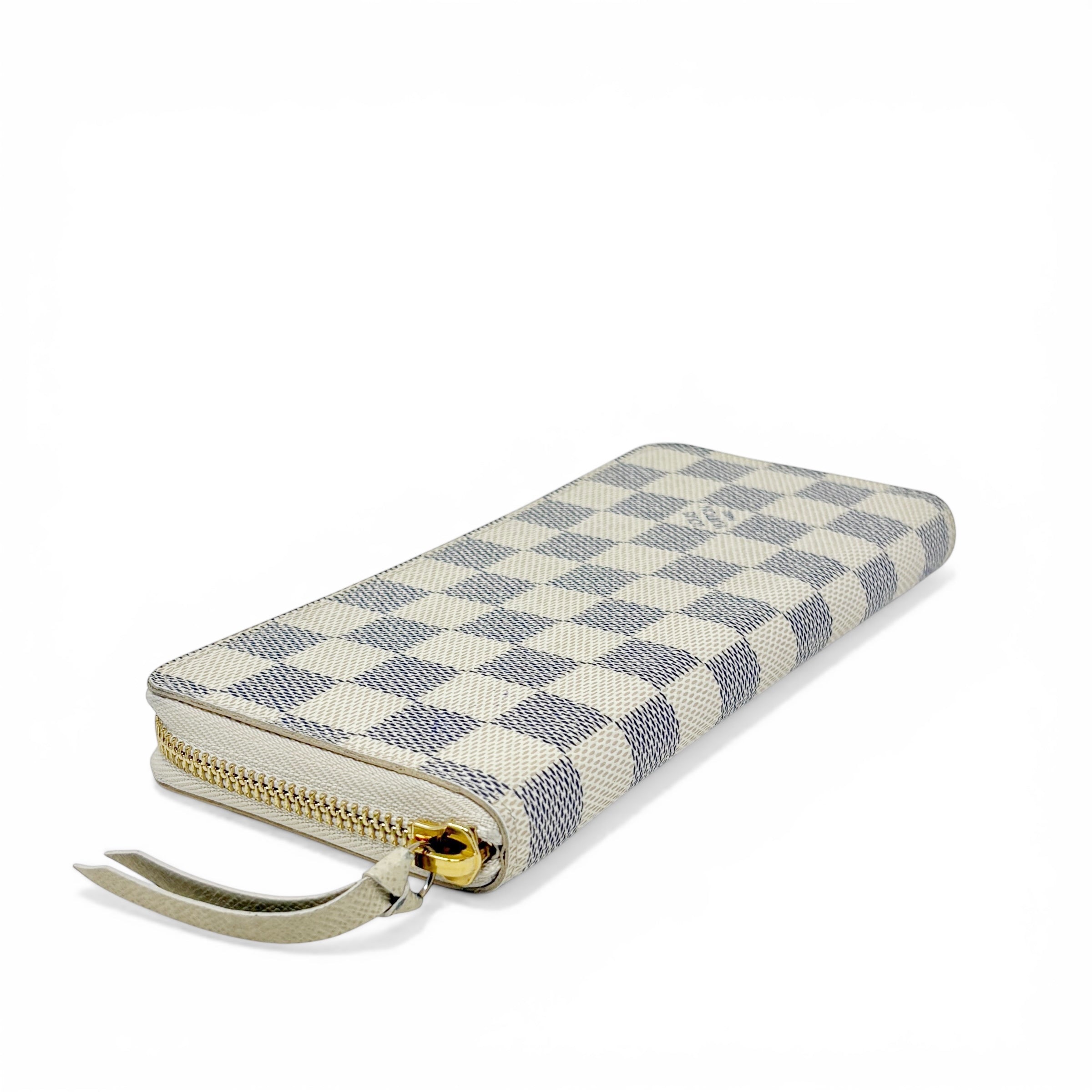 Louis Vuitton Damier Azur Clemence Wallet