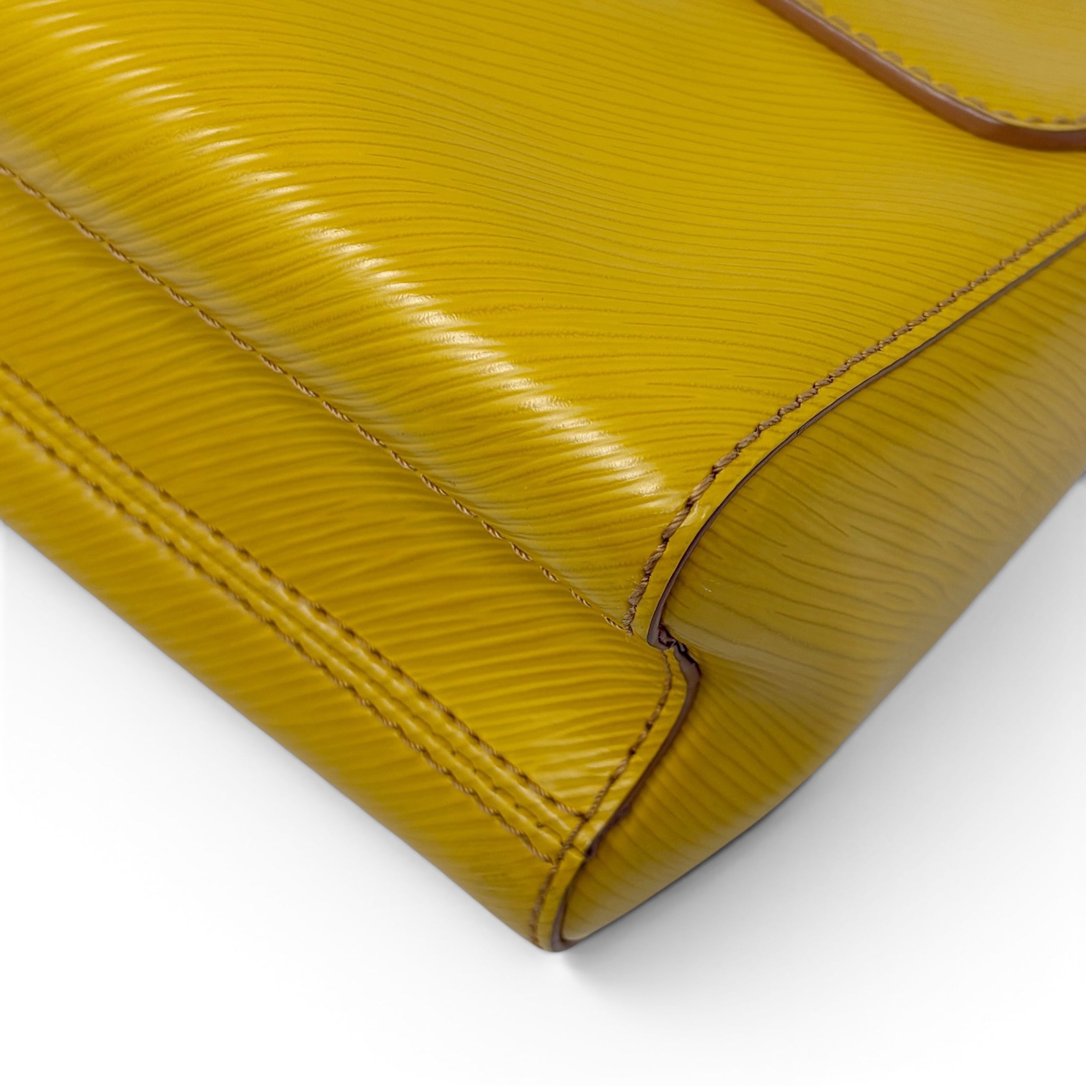Louis Vuitton Yellow Epi Twist PM