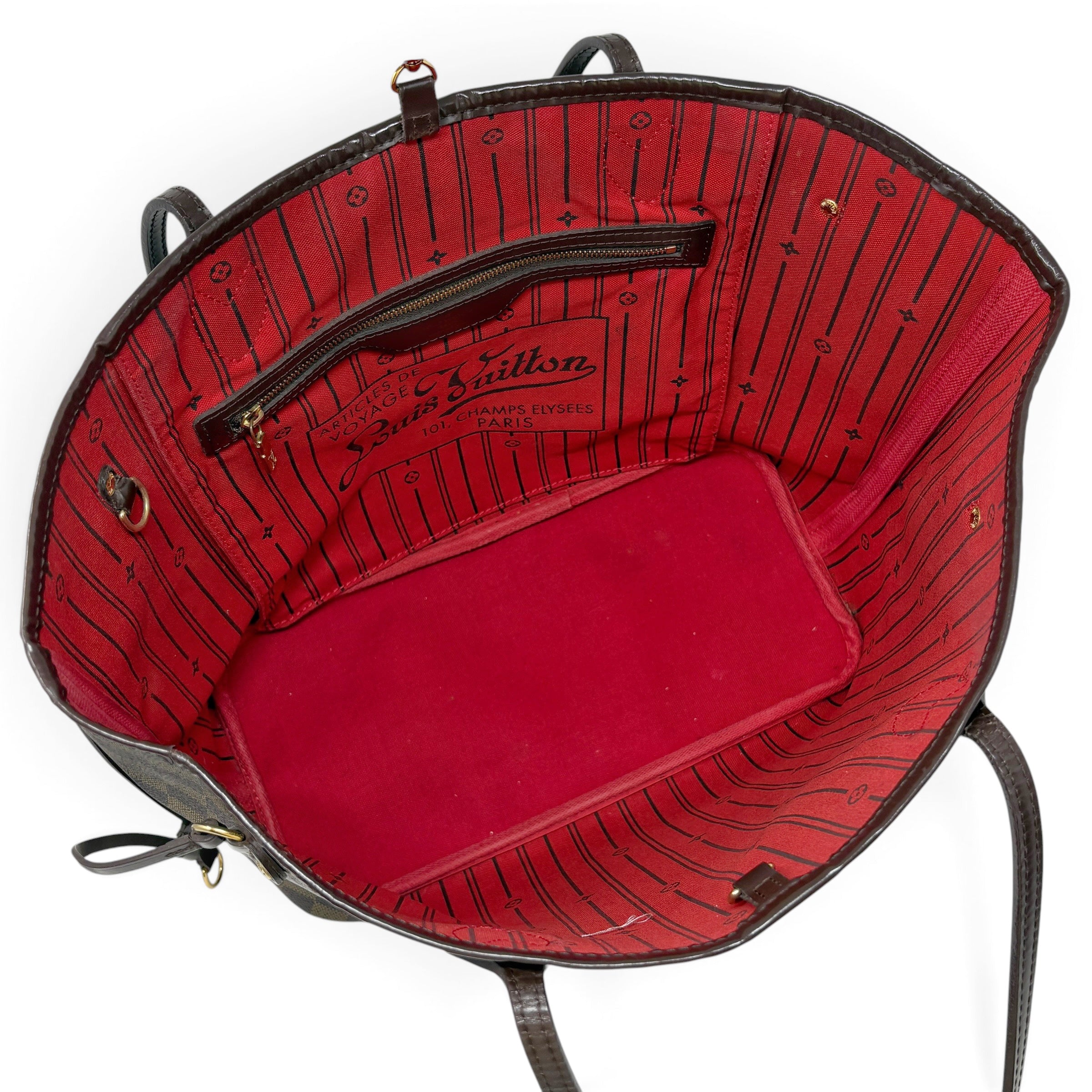 Louis Vuitton Damier Ebene Neverfull MM