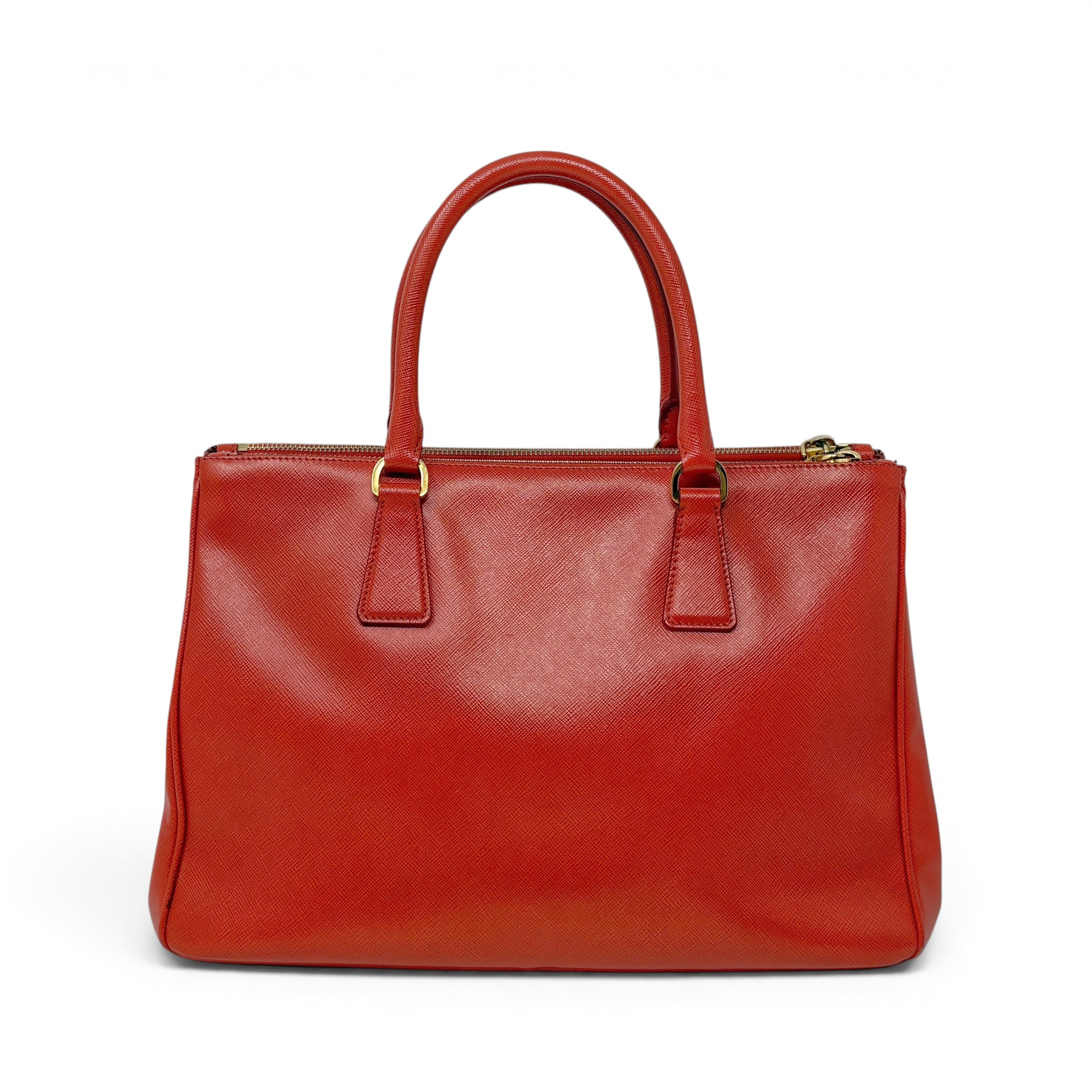 Prada Red Medium Galleria Tote
