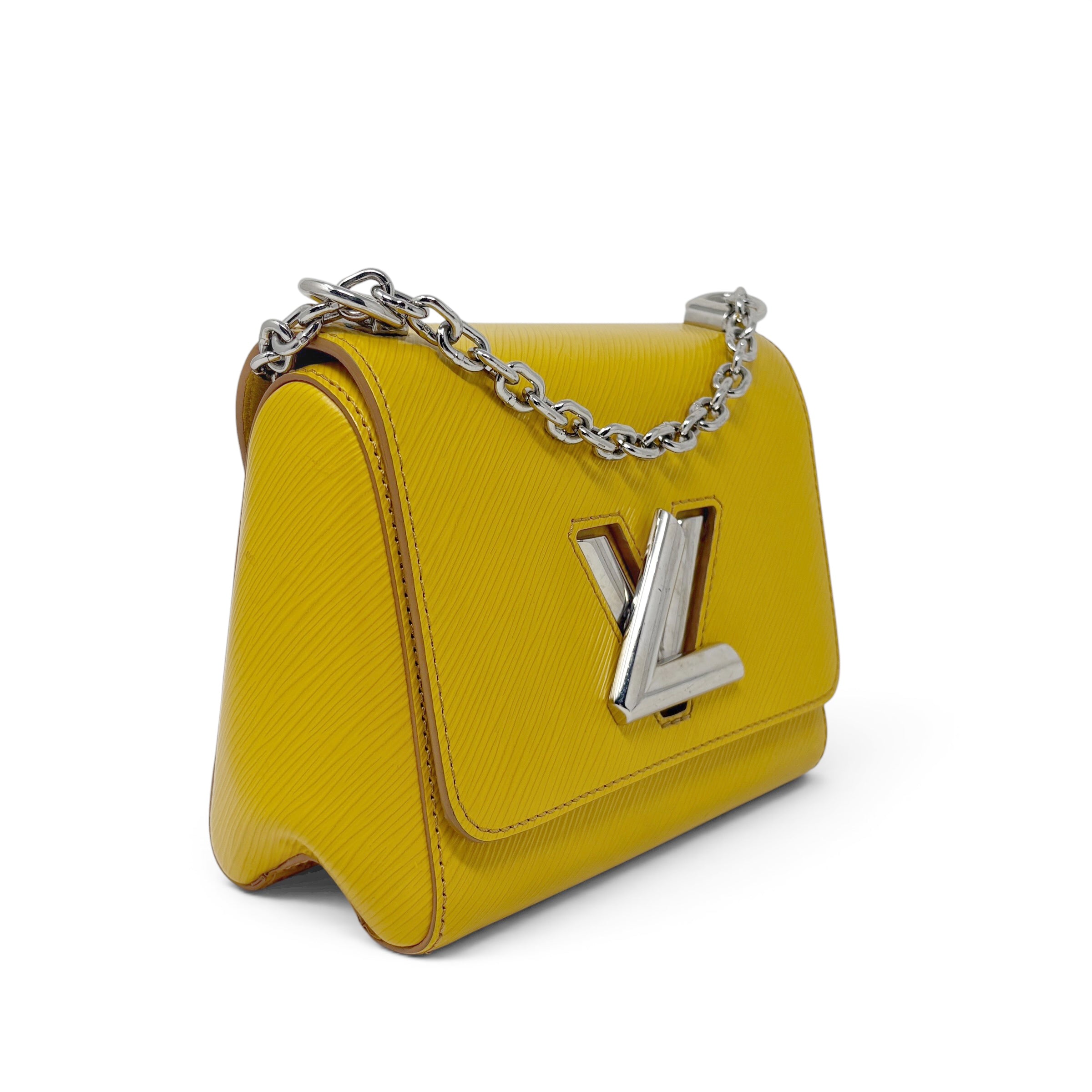 Louis Vuitton Yellow Epi Twist PM