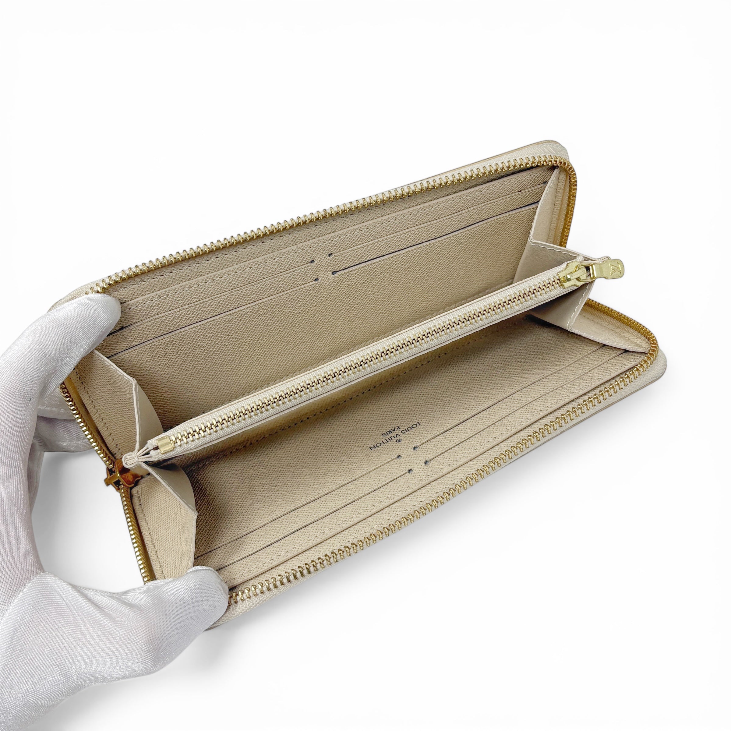 Louis Vuitton Damier Azur Clemence Wallet
