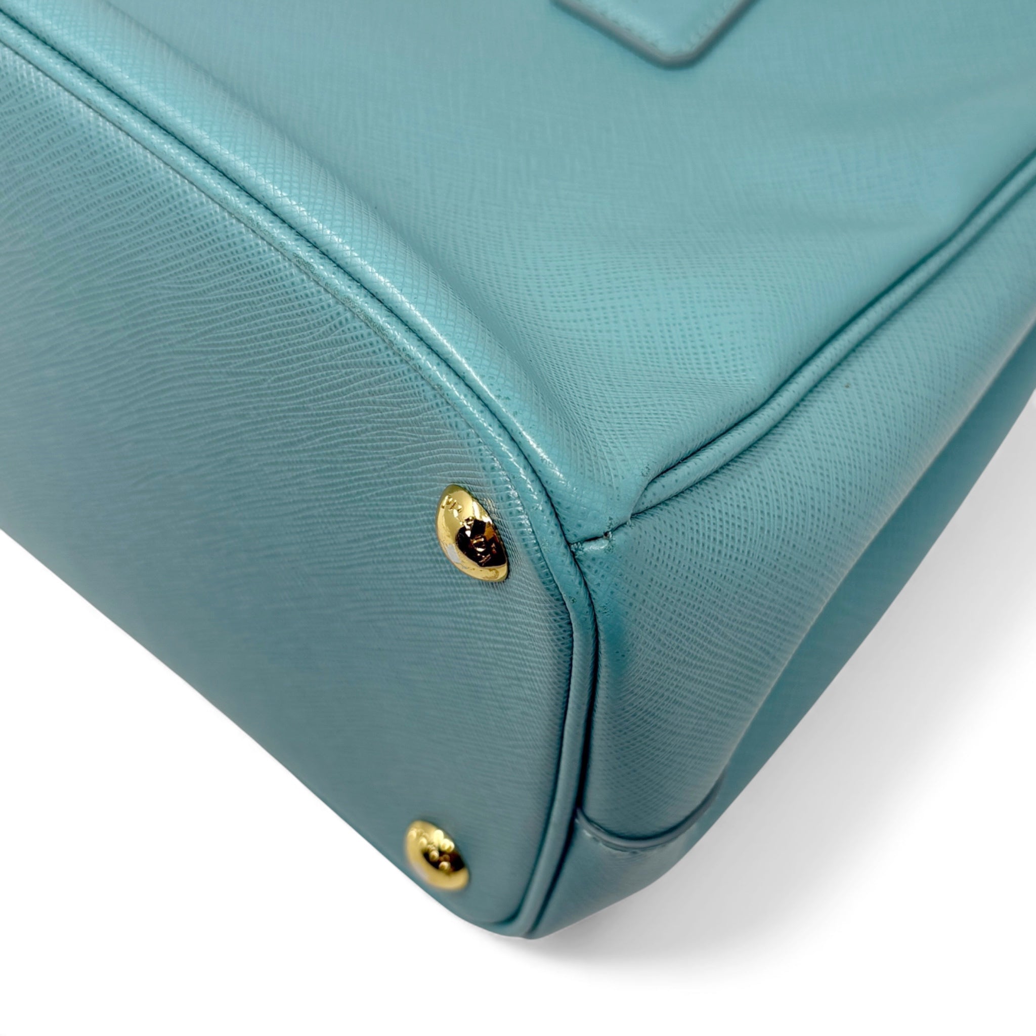 Prada Blue Small Galleria Tote