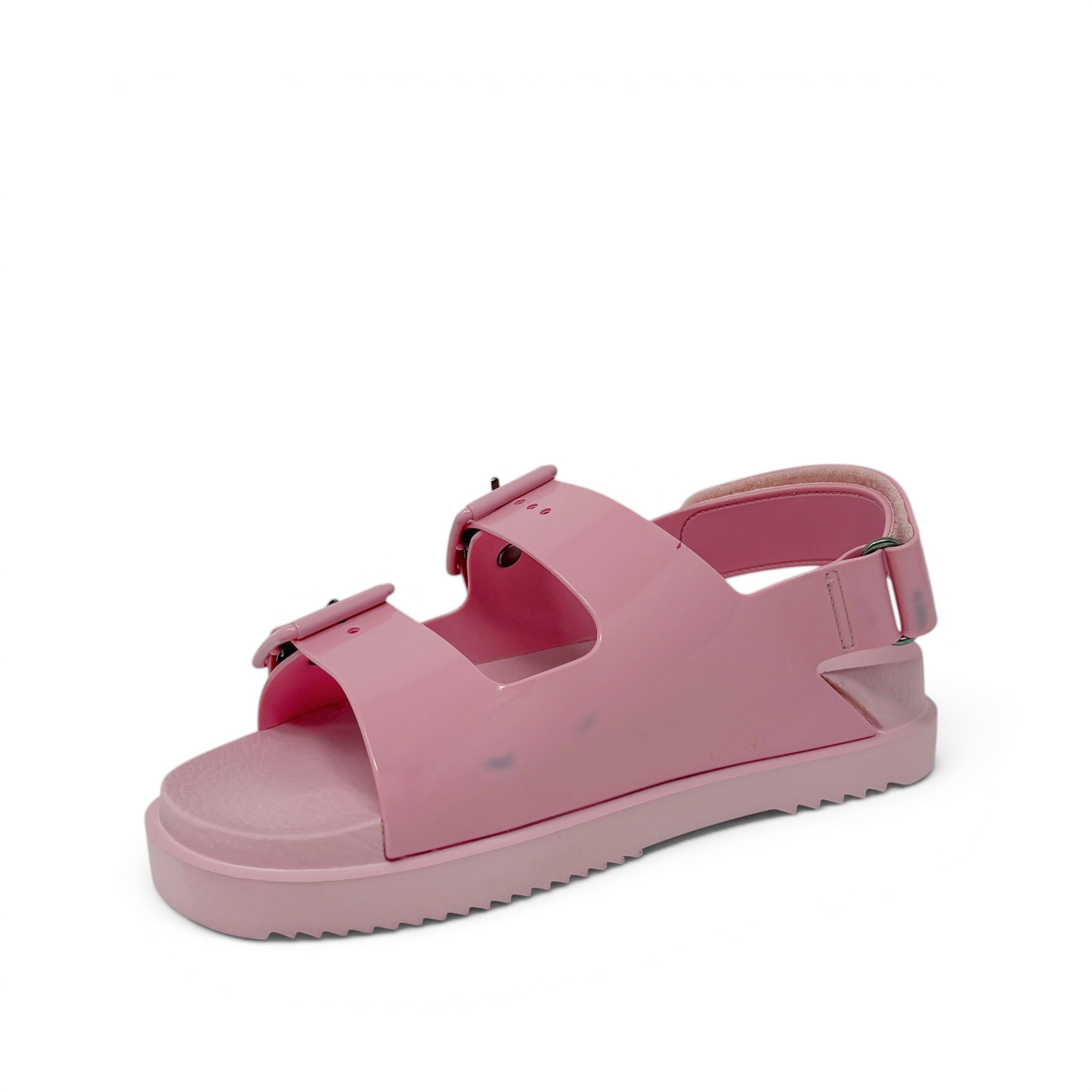 Gucci Pink Double G Dad Sandals 38