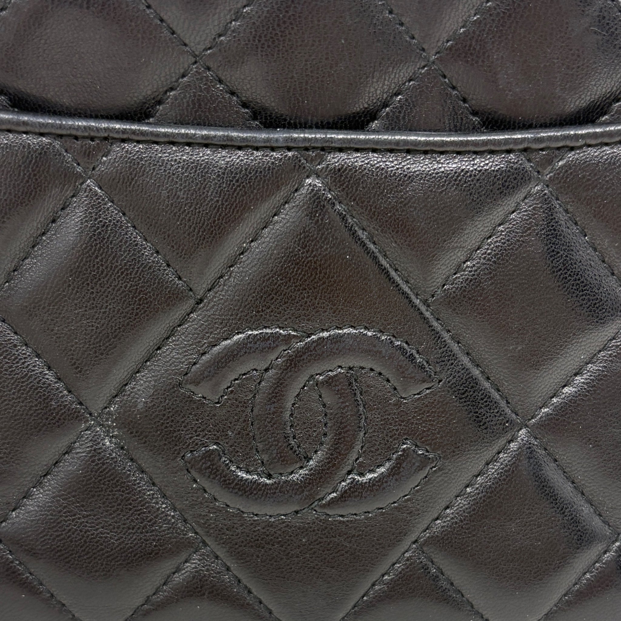 Chanel Black Vintage Tassel Camera Bag