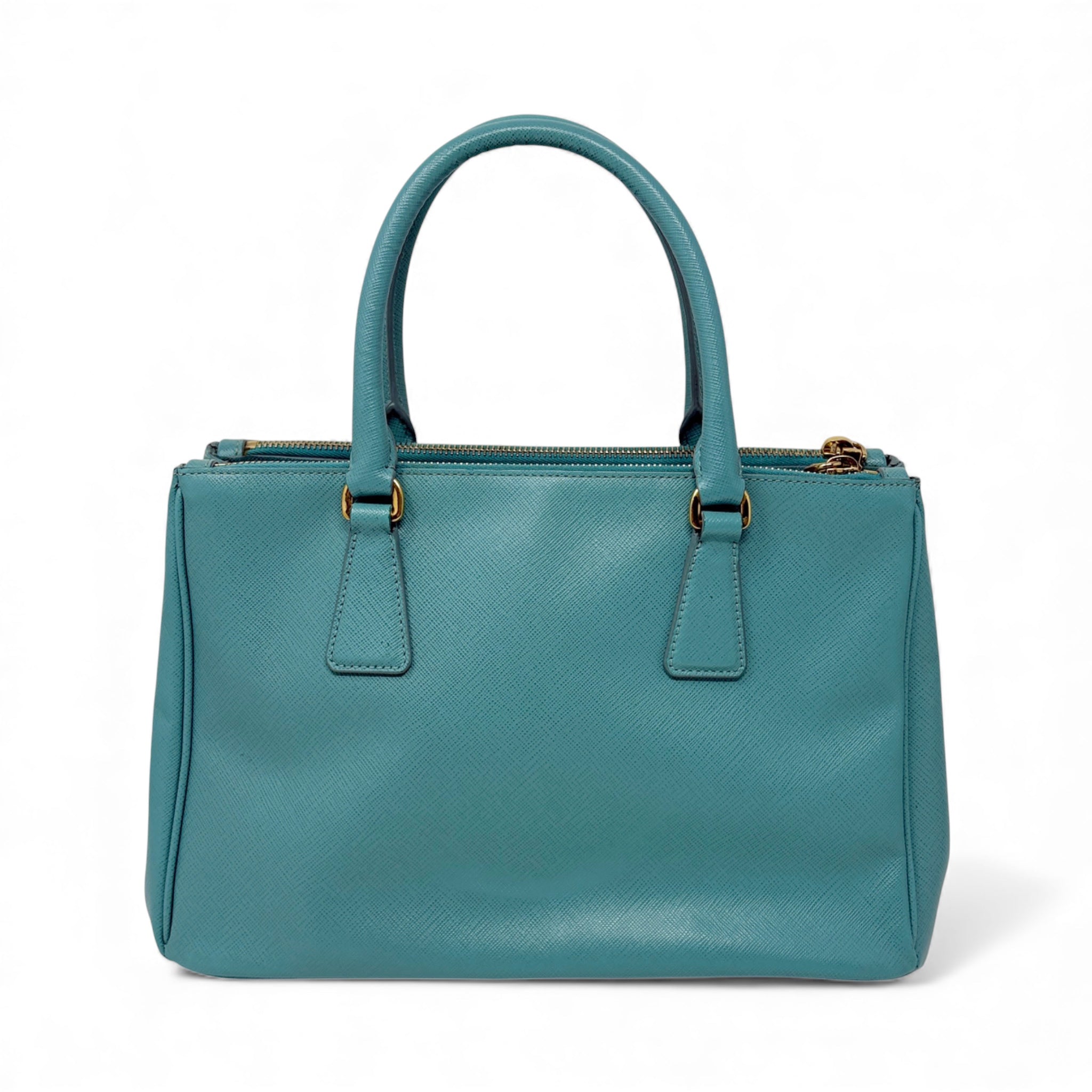 Prada Blue Small Galleria Tote
