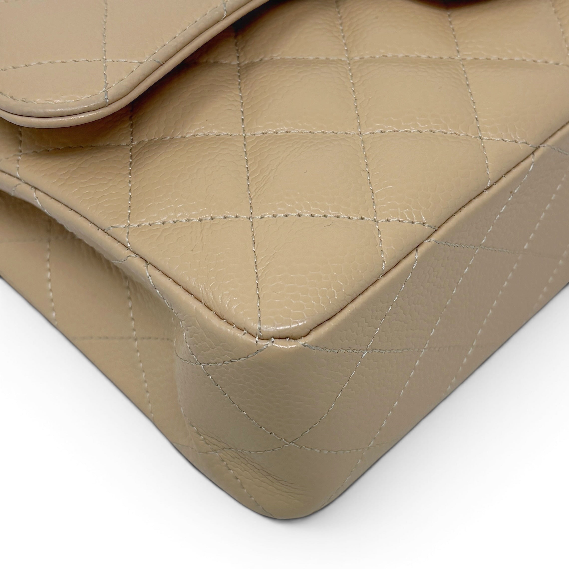 Chanel Beige Small Classic Flap