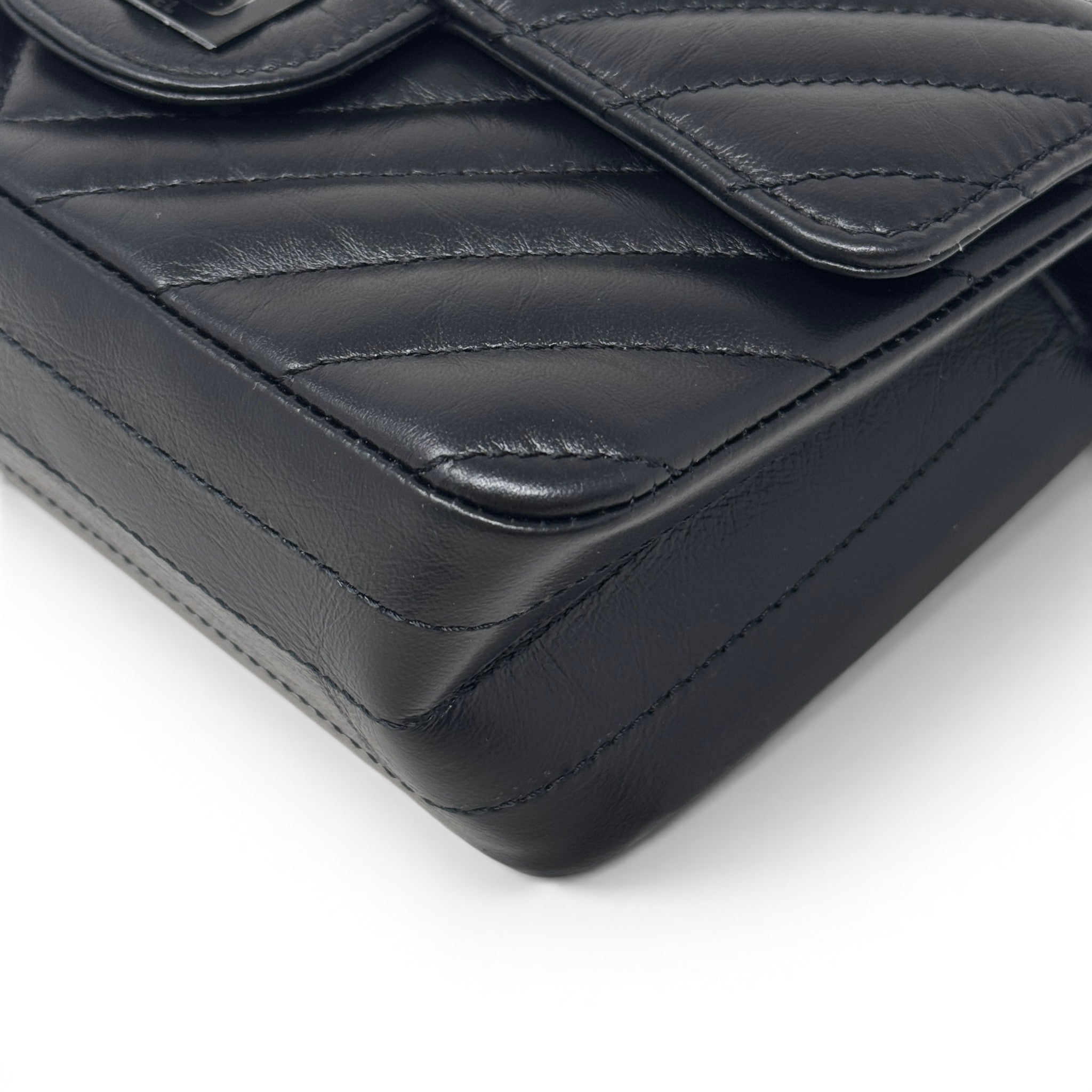 Chanel So Black 2.55 Reissue Mini Flap