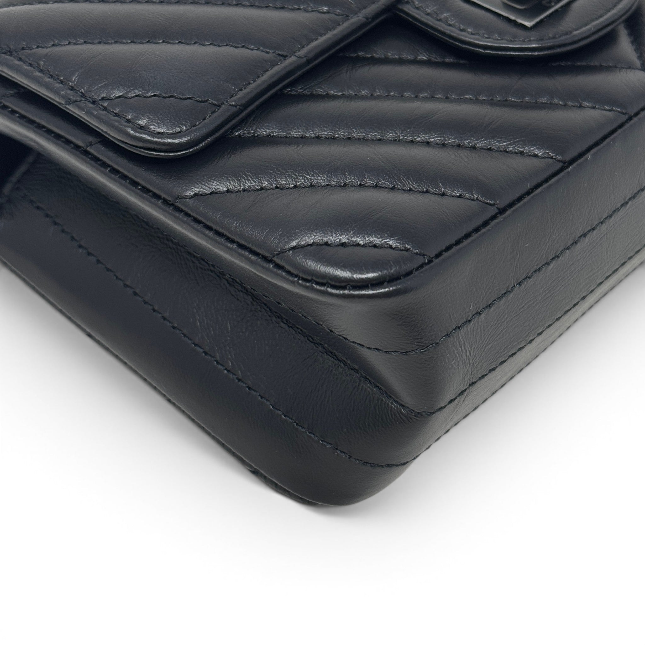 Chanel So Black 2.55 Reissue Mini Flap