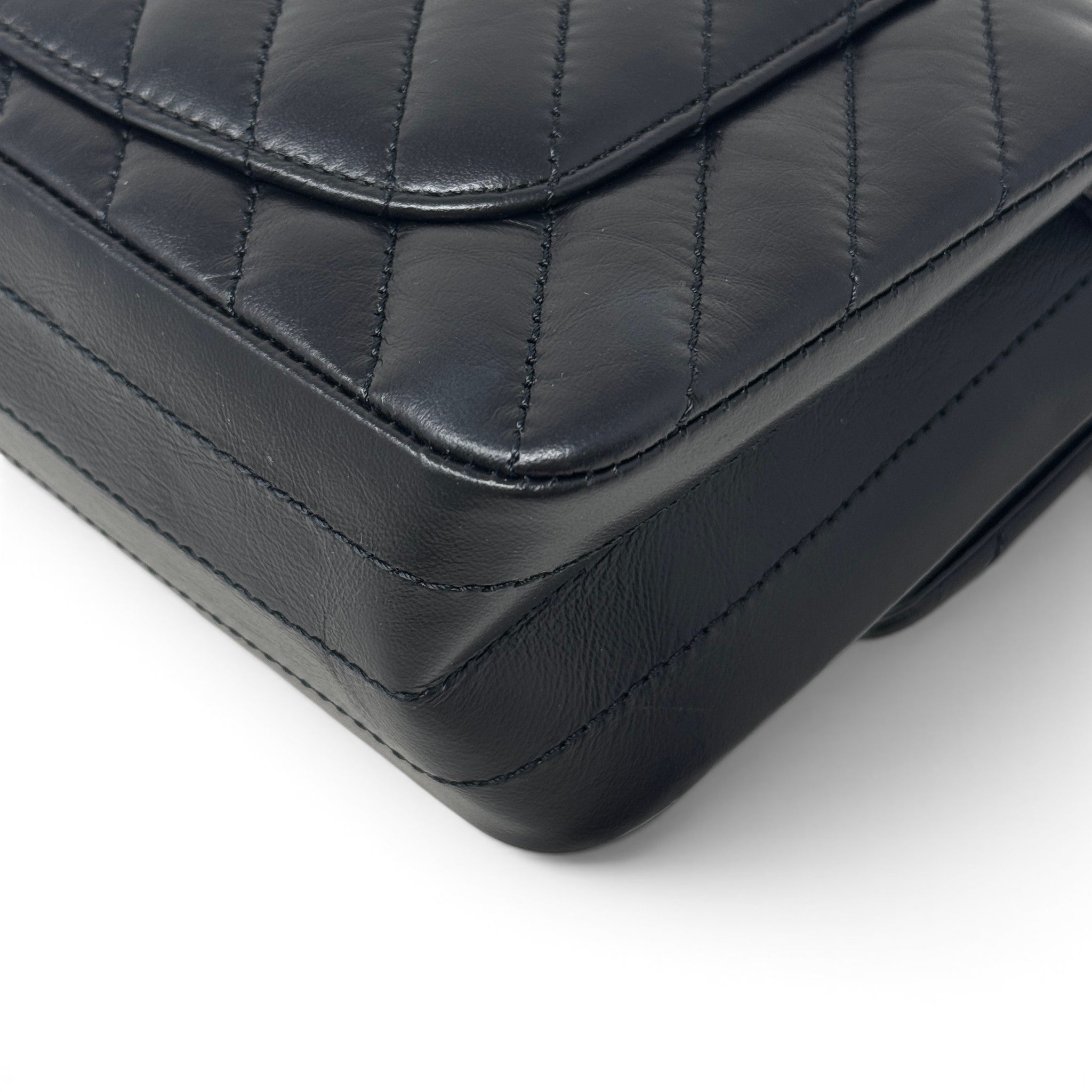 Chanel So Black 2.55 Reissue Mini Flap | Jadore Couture