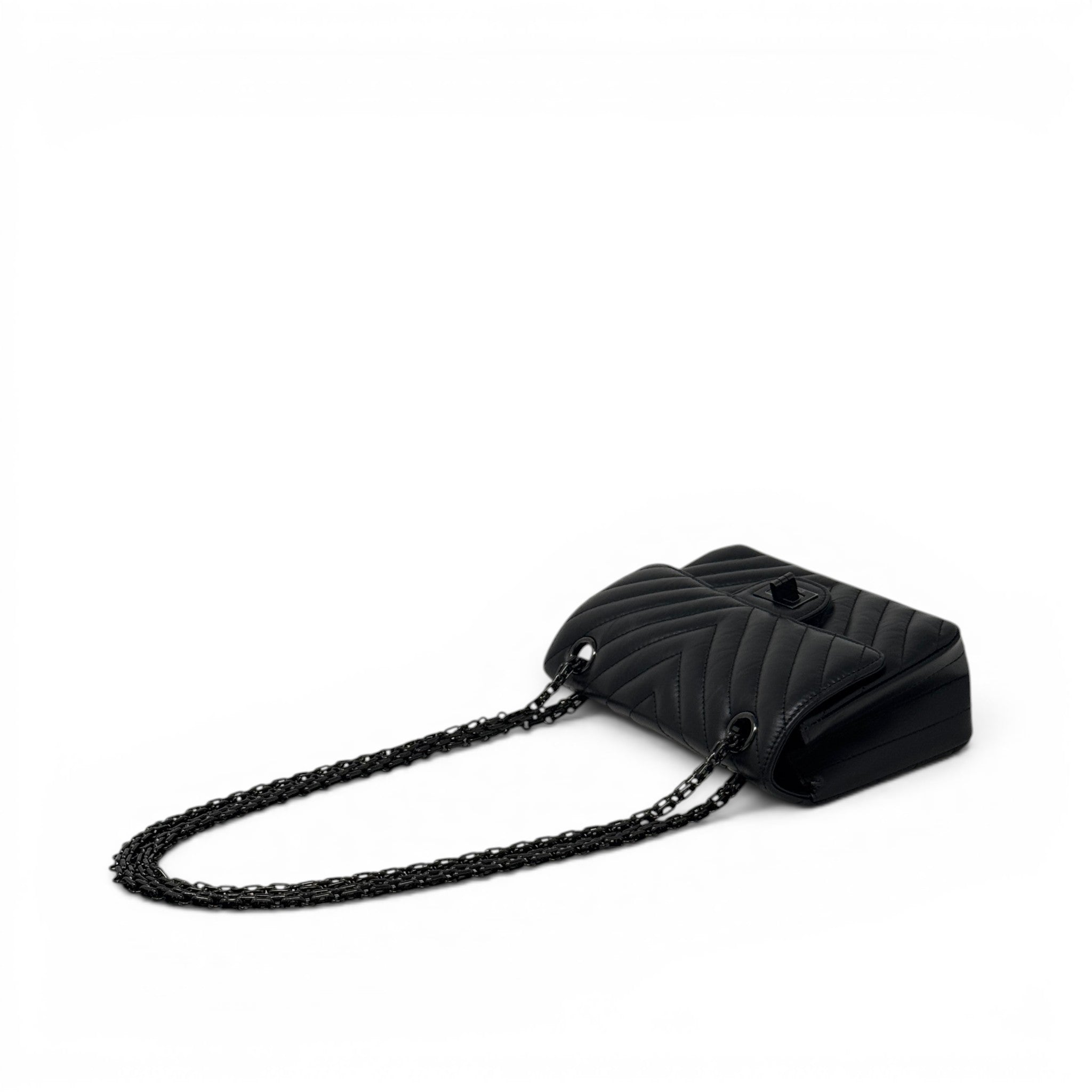 Chanel So Black 2.55 Reissue Mini Flap
