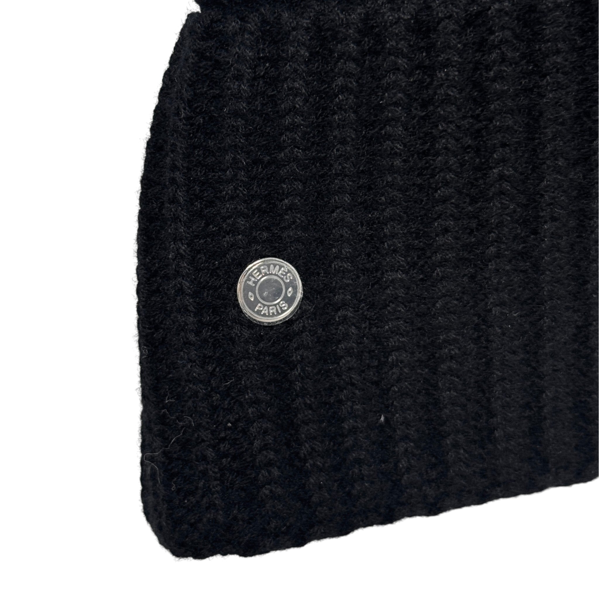 Hermes Noir Frequence Beanie