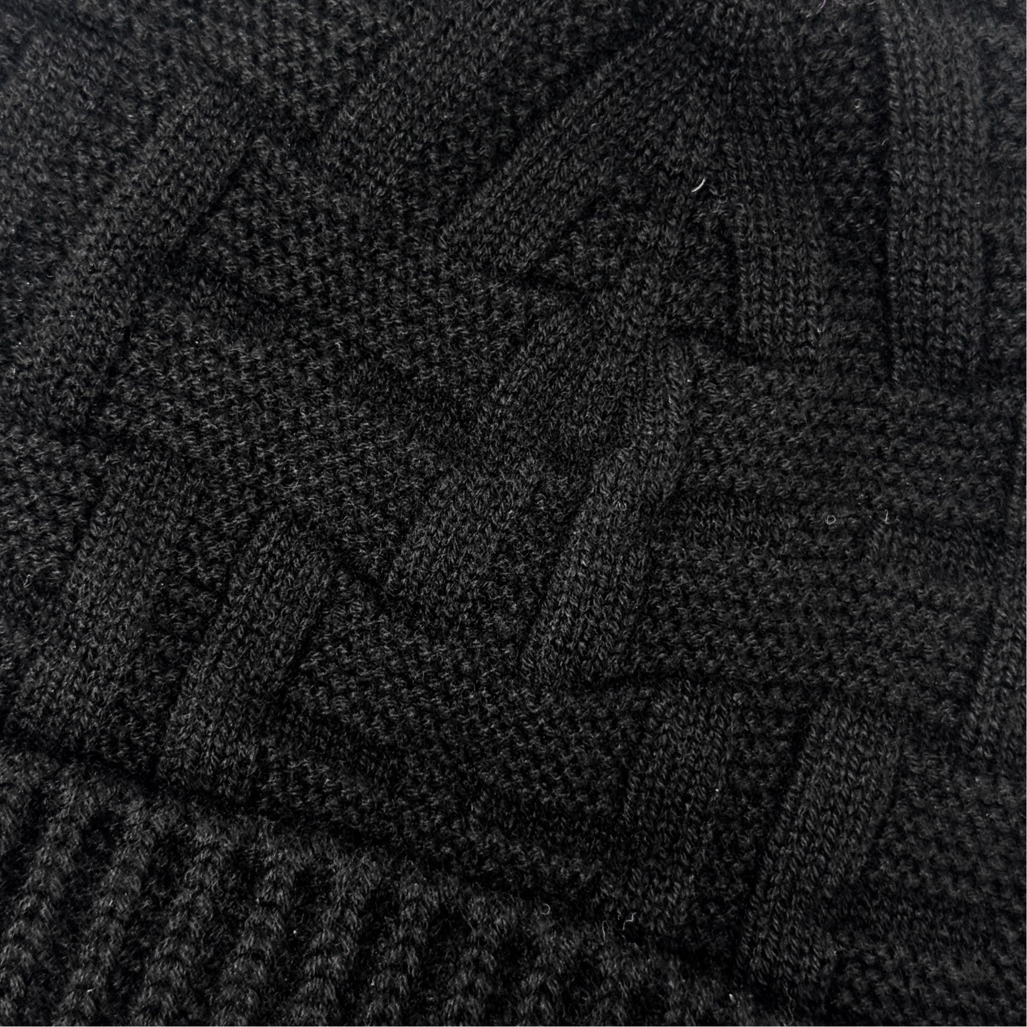 Hermes Noir Frequence Beanie