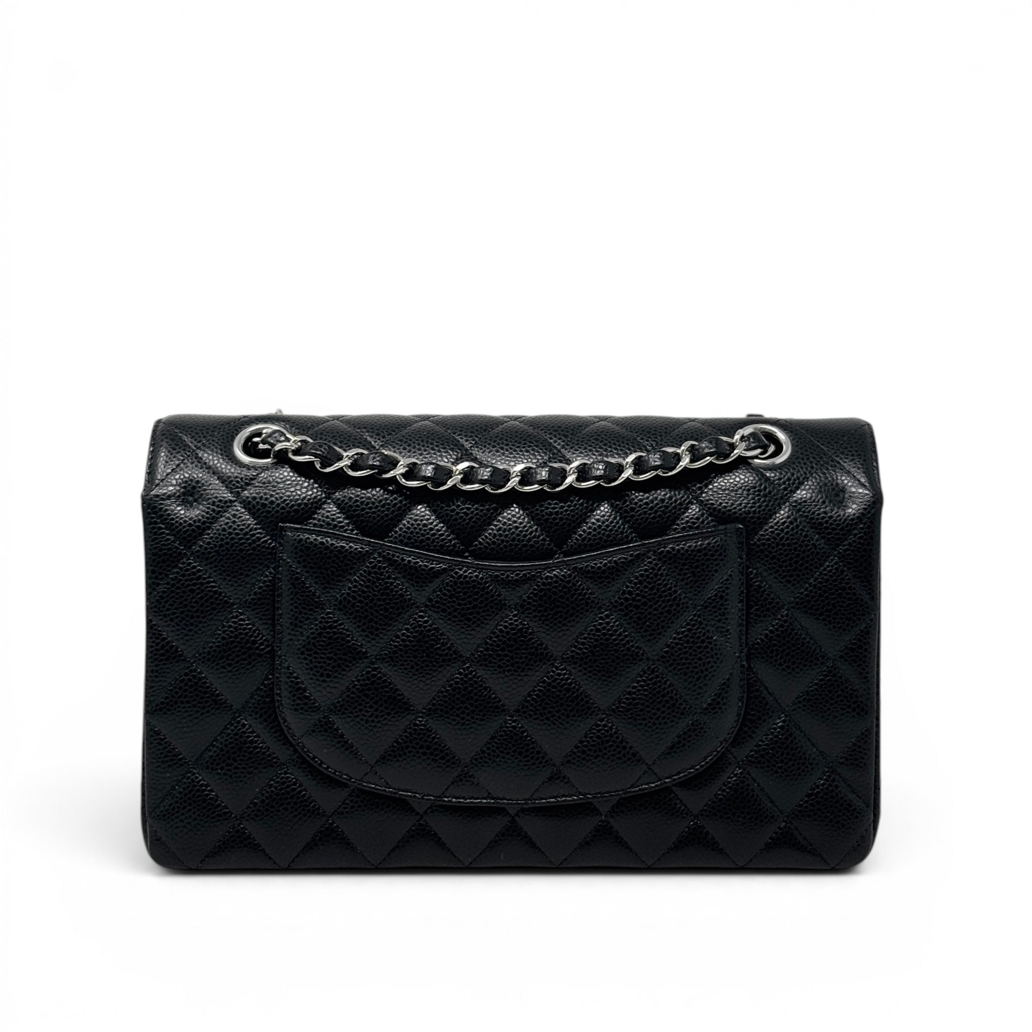 Chanel Black Caviar Medium Classic Flap