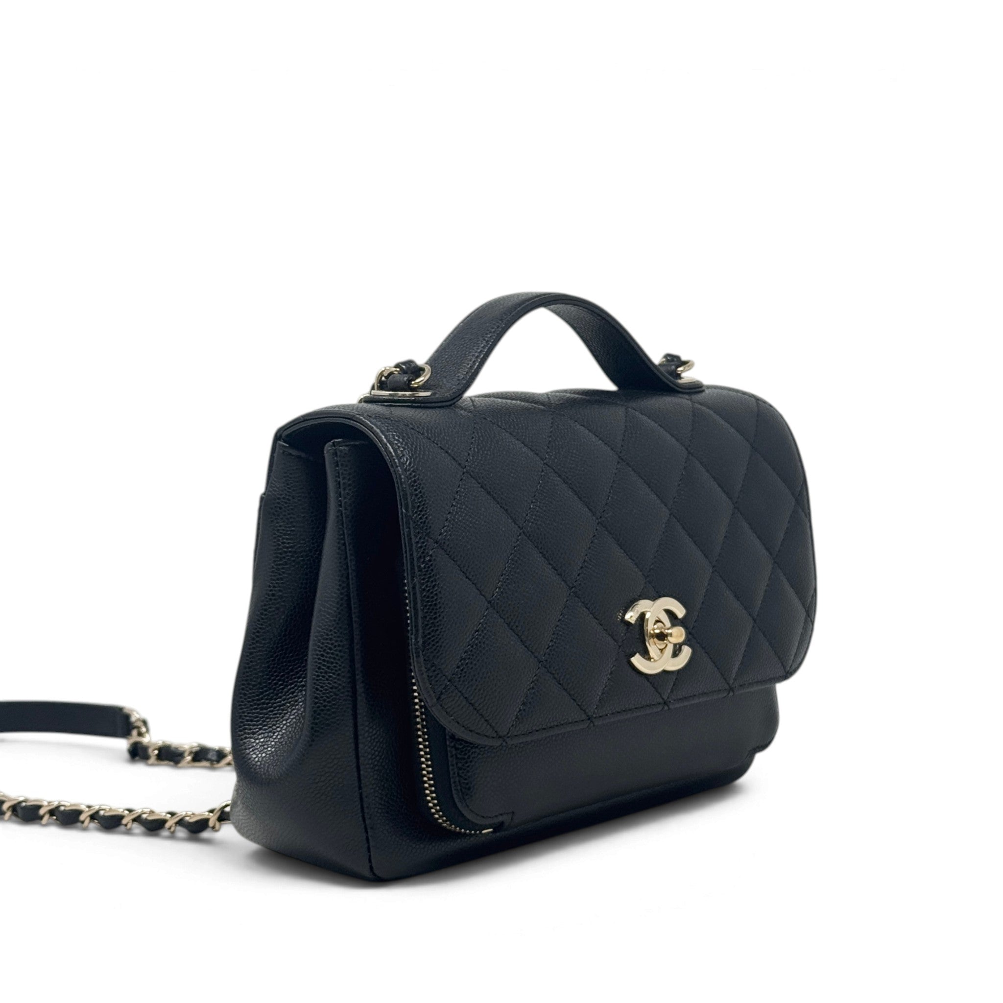 Chanel Black Medium Business Affinity Bag
