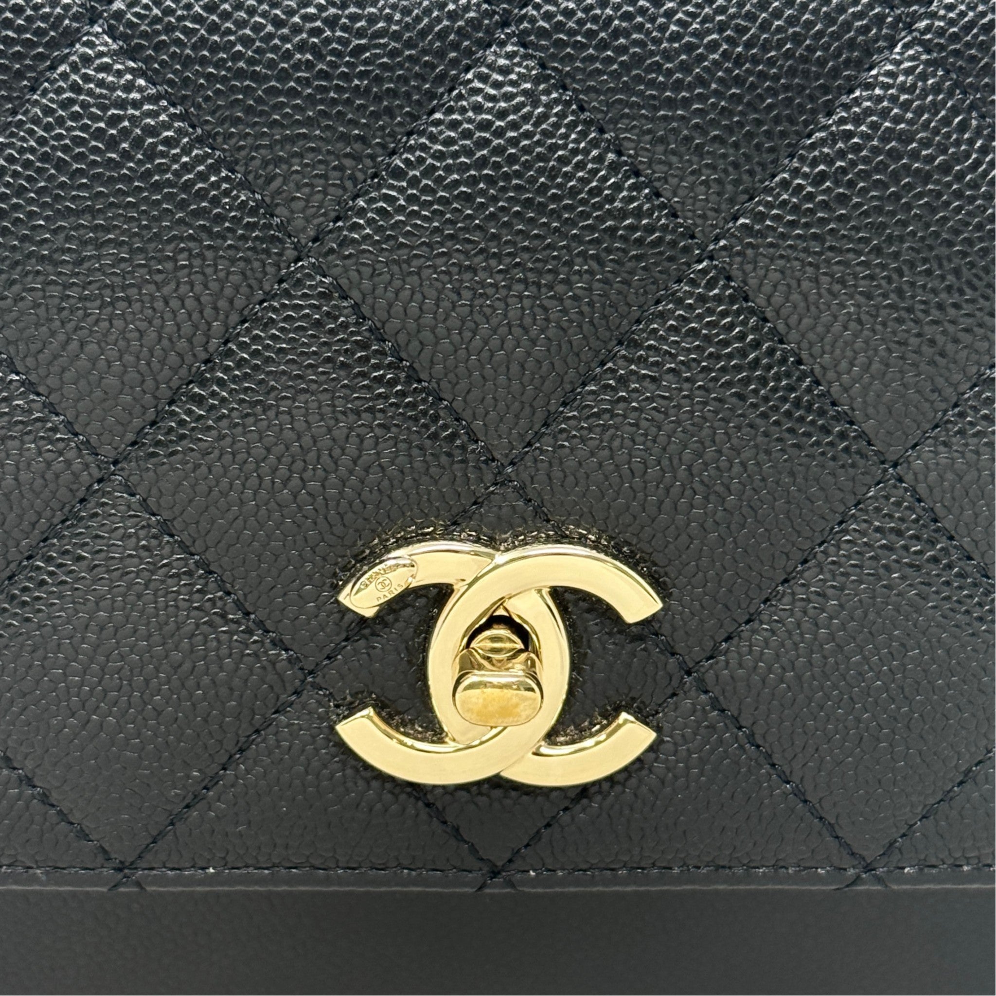 Chanel Black Medium Business Affinity Bag