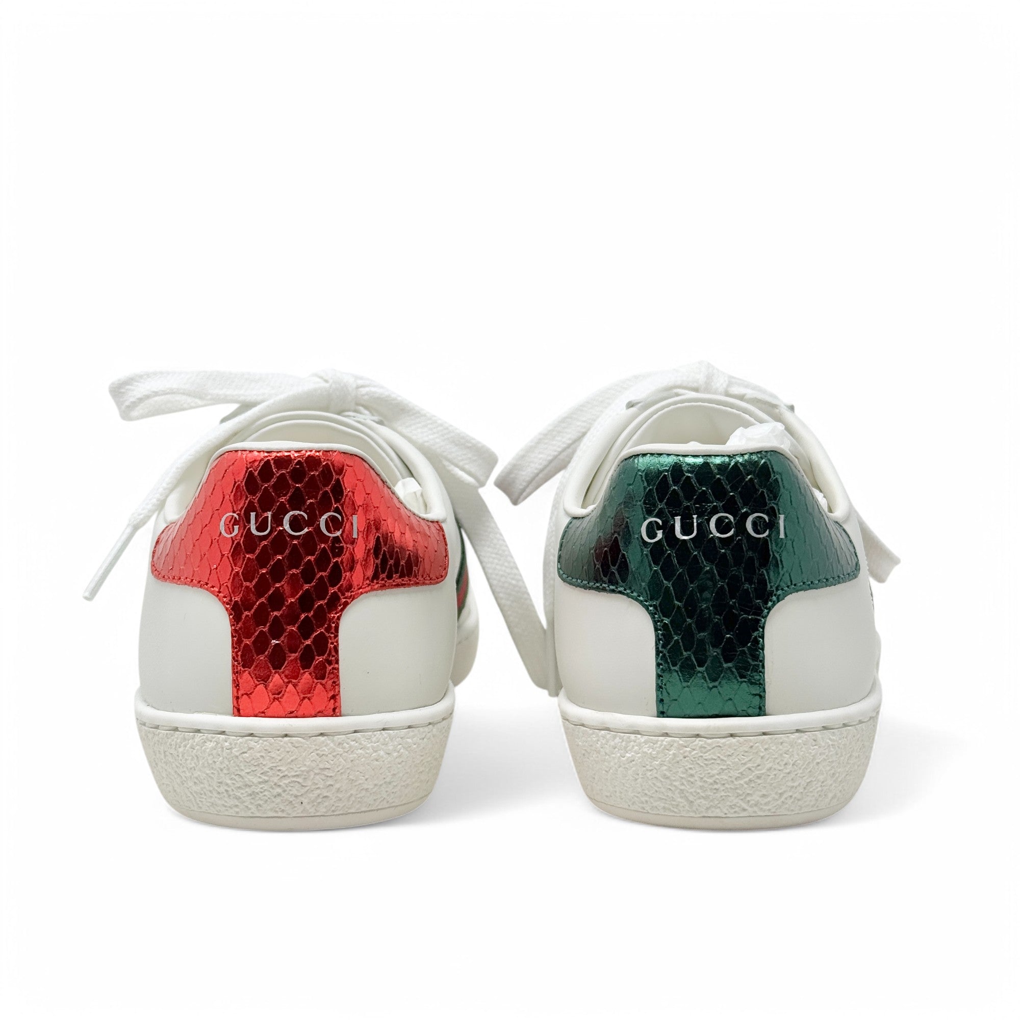 Gucci White Ace Sneakers 34.5