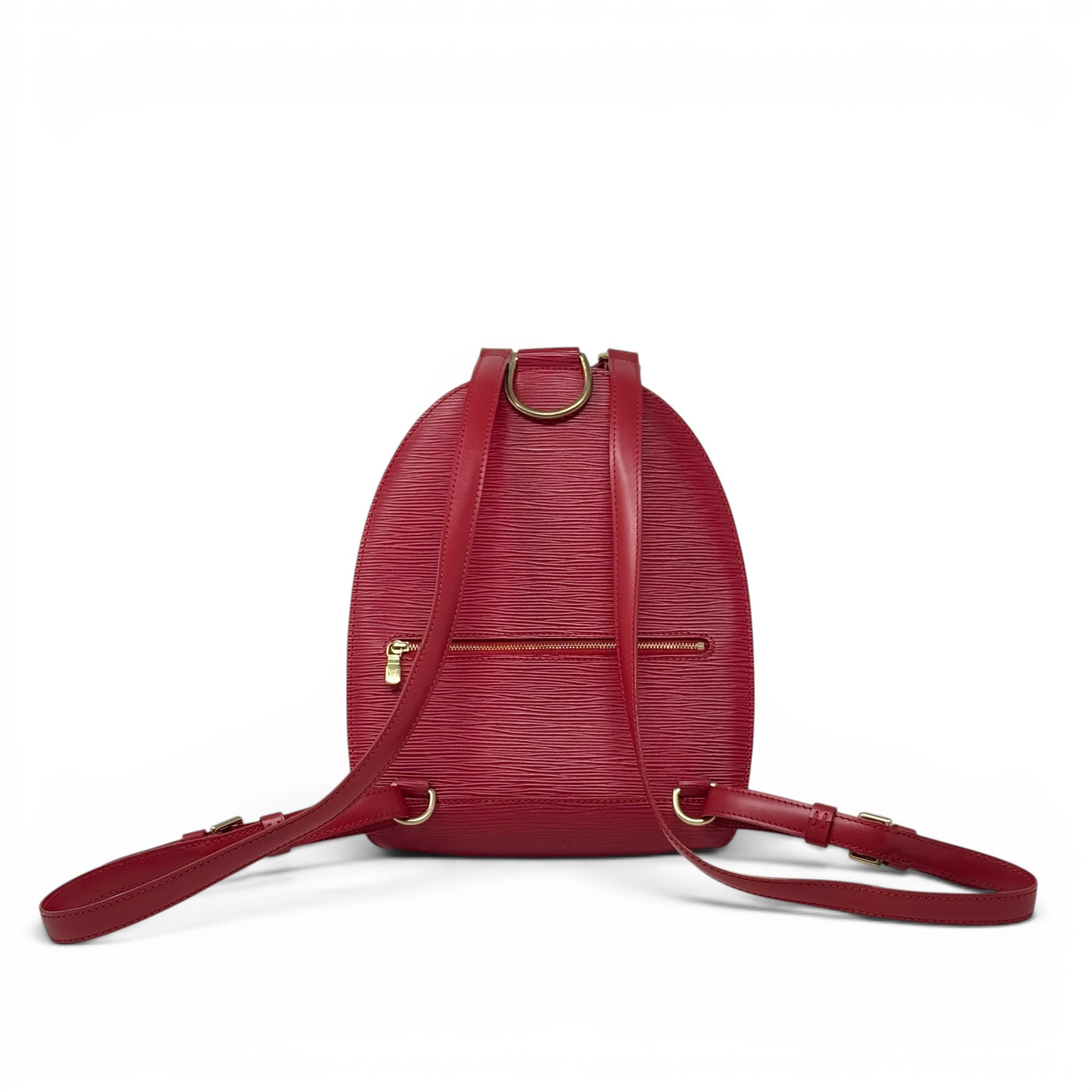 Louis Vuitton Red Epi Mabillon Backpack