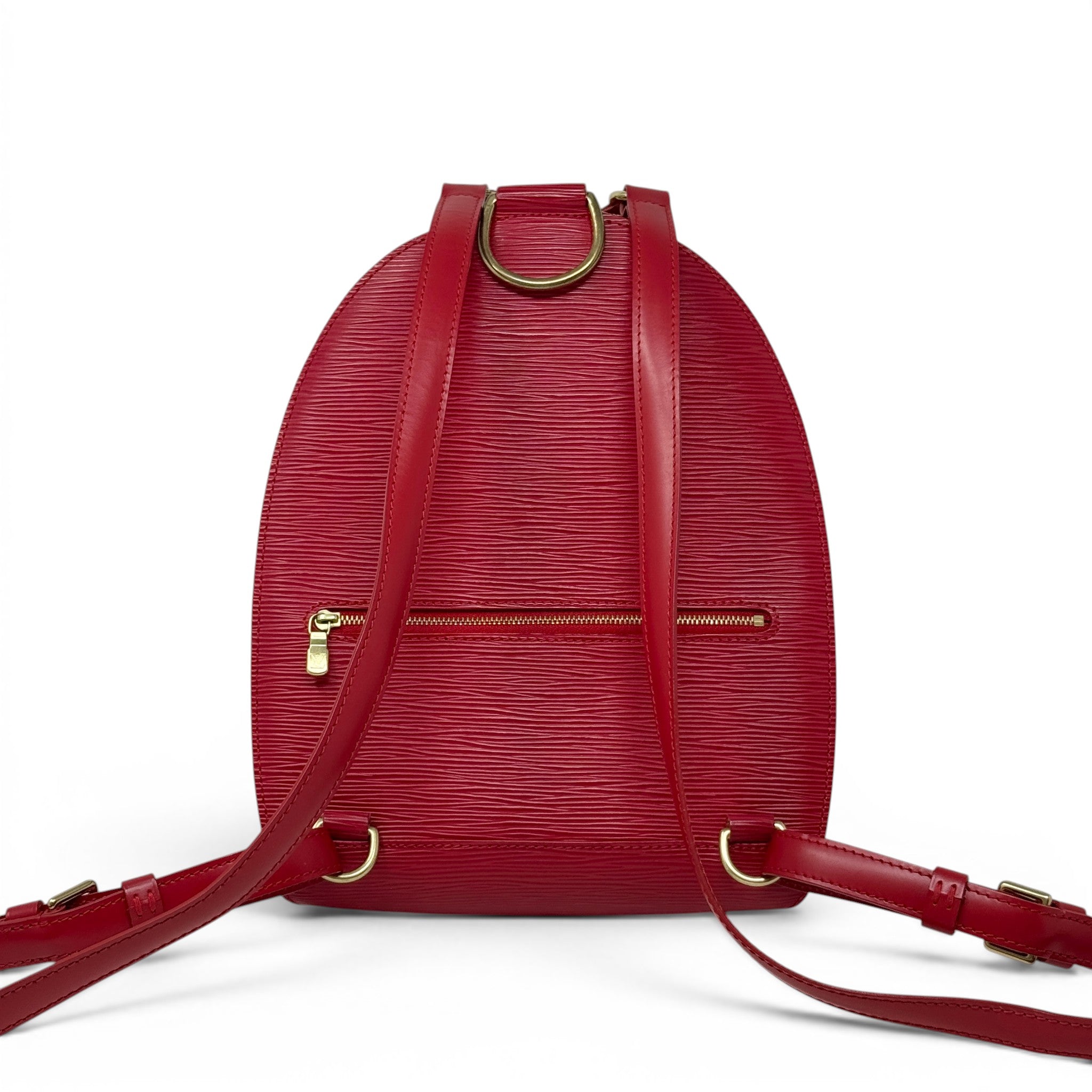 Louis Vuitton Red Epi Mabillon Backpack