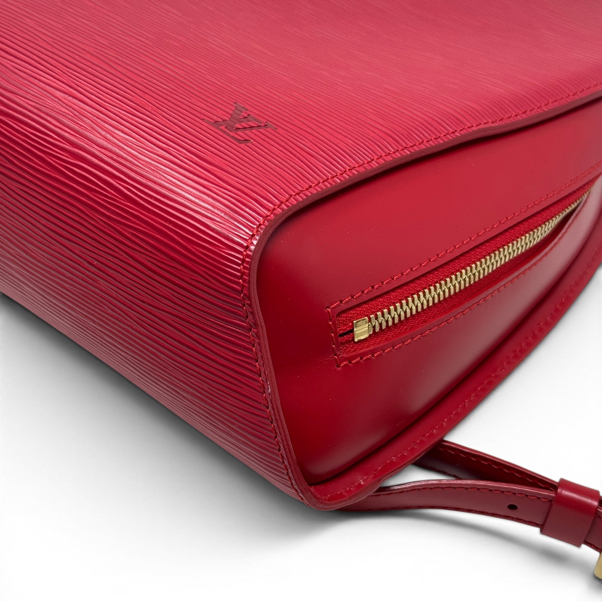 Louis Vuitton Red Epi Mabillon Backpack