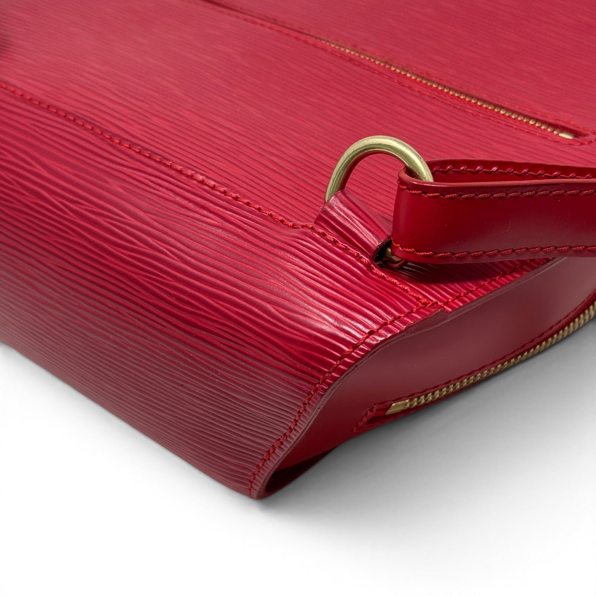 Louis Vuitton Red Epi Mabillon Backpack