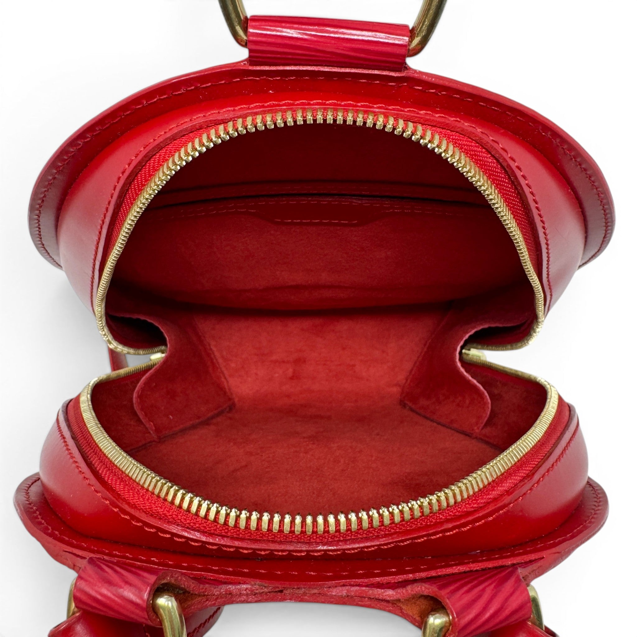 Louis Vuitton Red Epi Mabillon Backpack