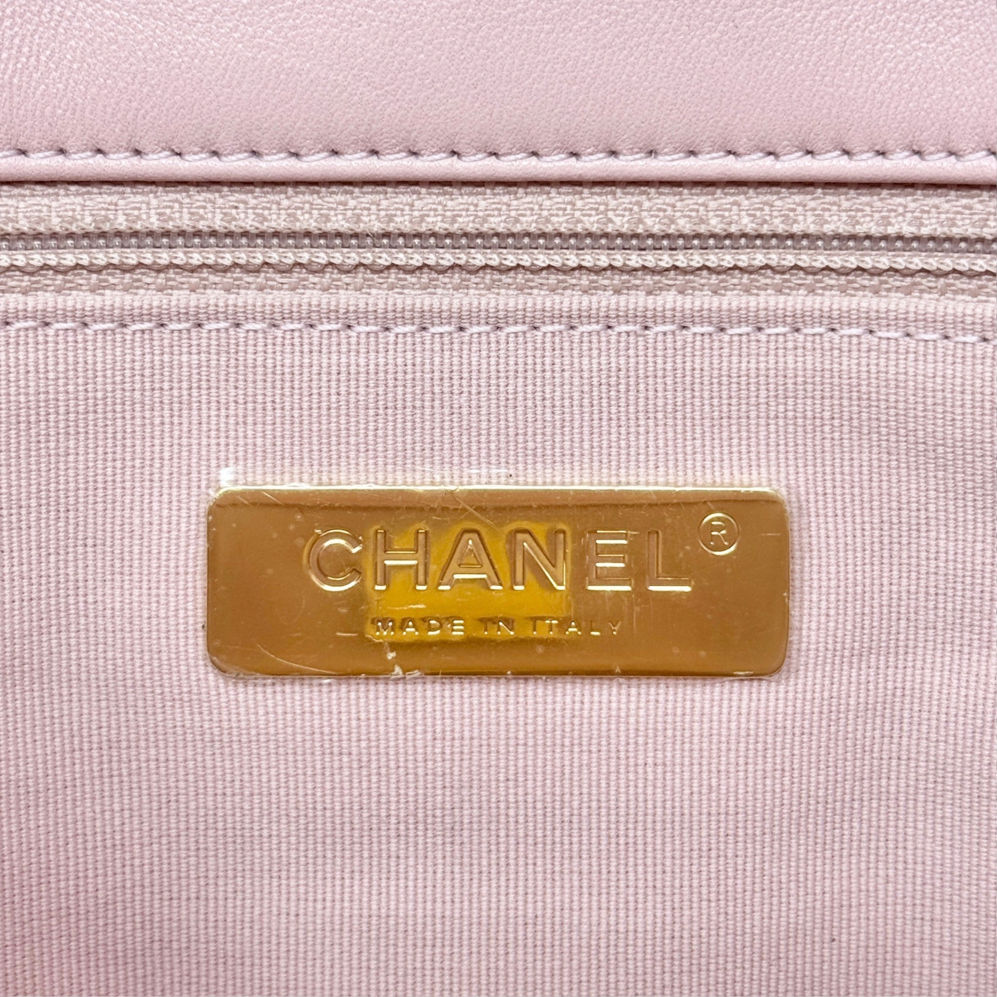 Chanel Pink Small 19 Flap