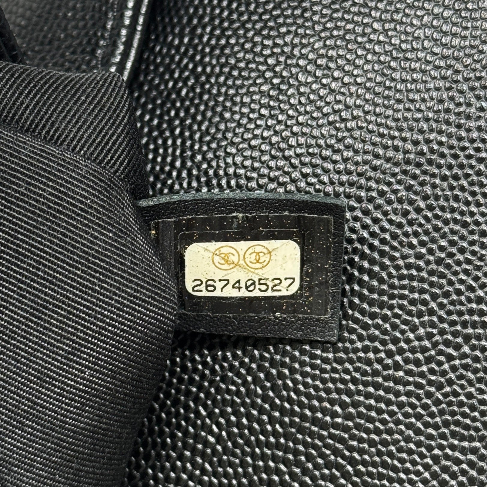 Chanel Black Caviar Medium Boy Bag GHW