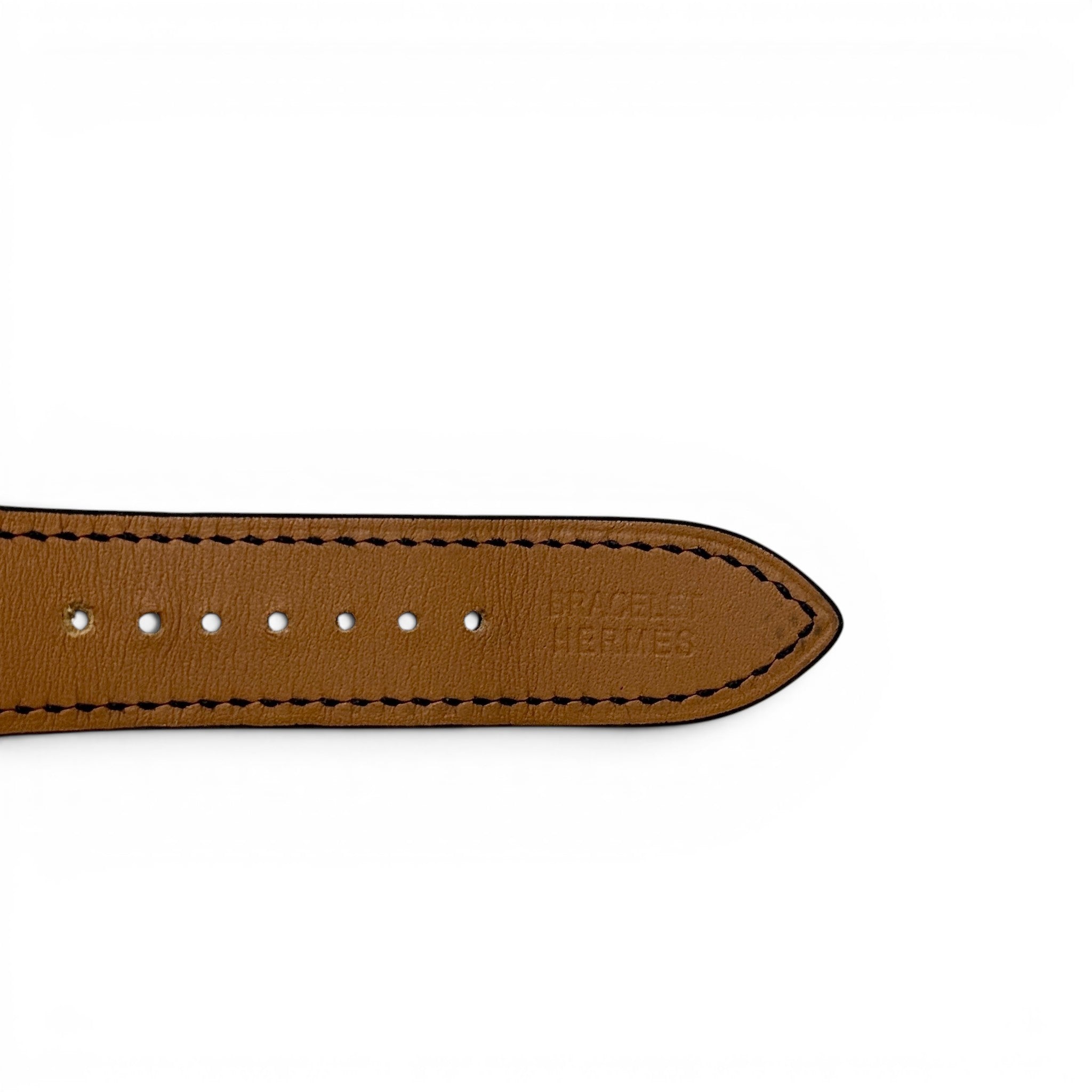Hermes Noir Epsom Heure H Watch 34mm