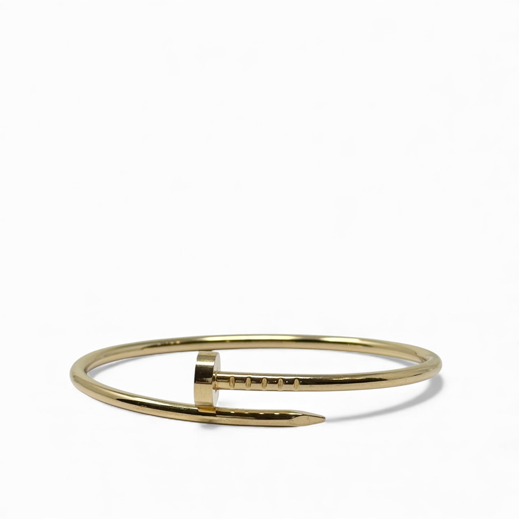 Cartier Yellow Gold Juste Un Clou Bracelet SM 14
