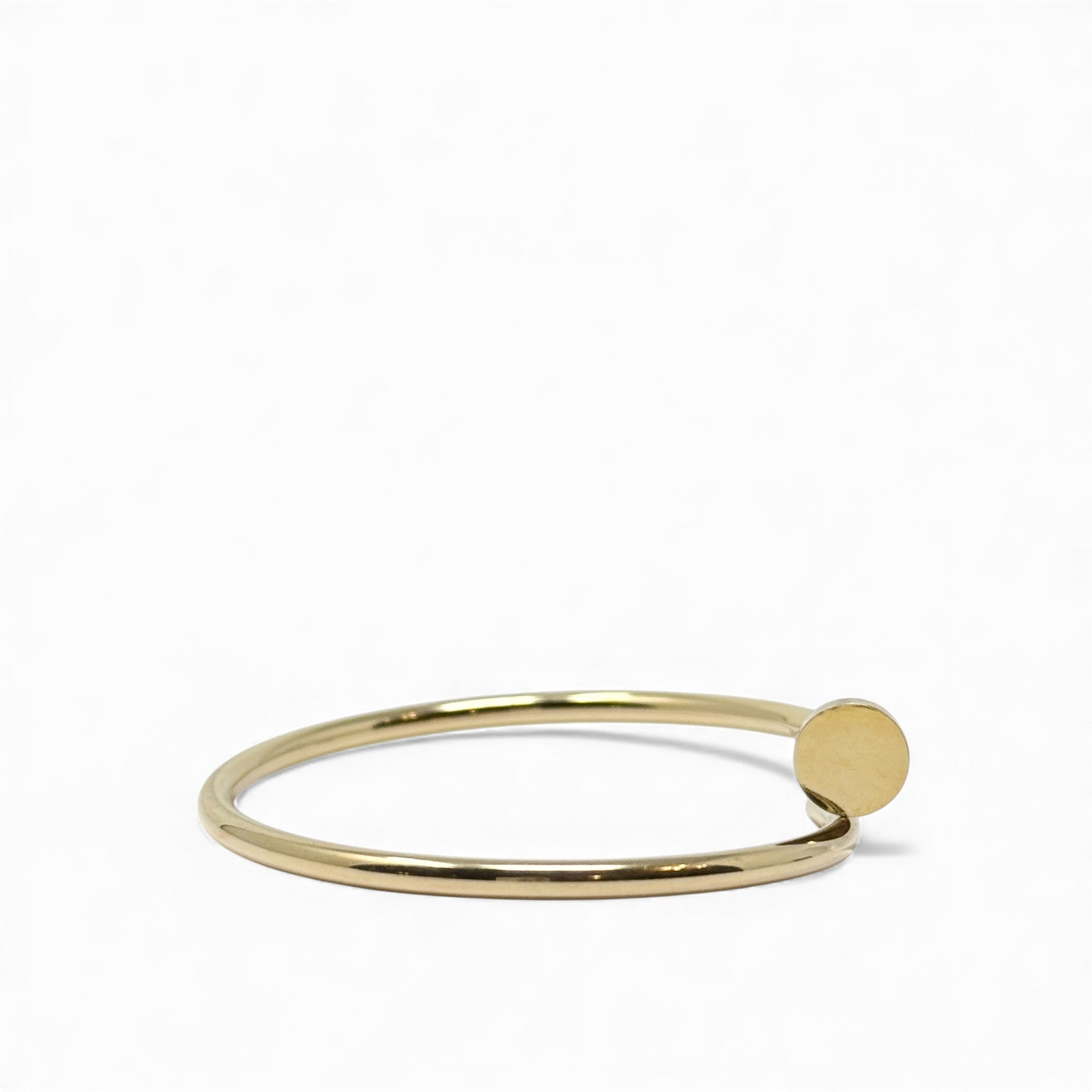Cartier Yellow Gold Juste Un Clou Bracelet SM 14