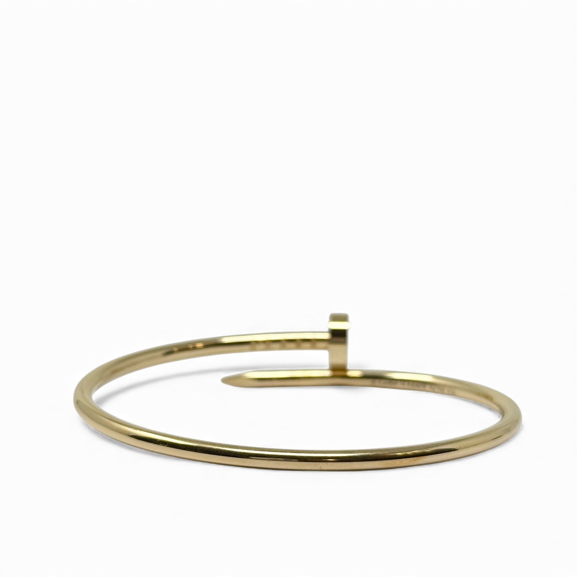 Cartier Yellow Gold Juste Un Clou Bracelet SM 14