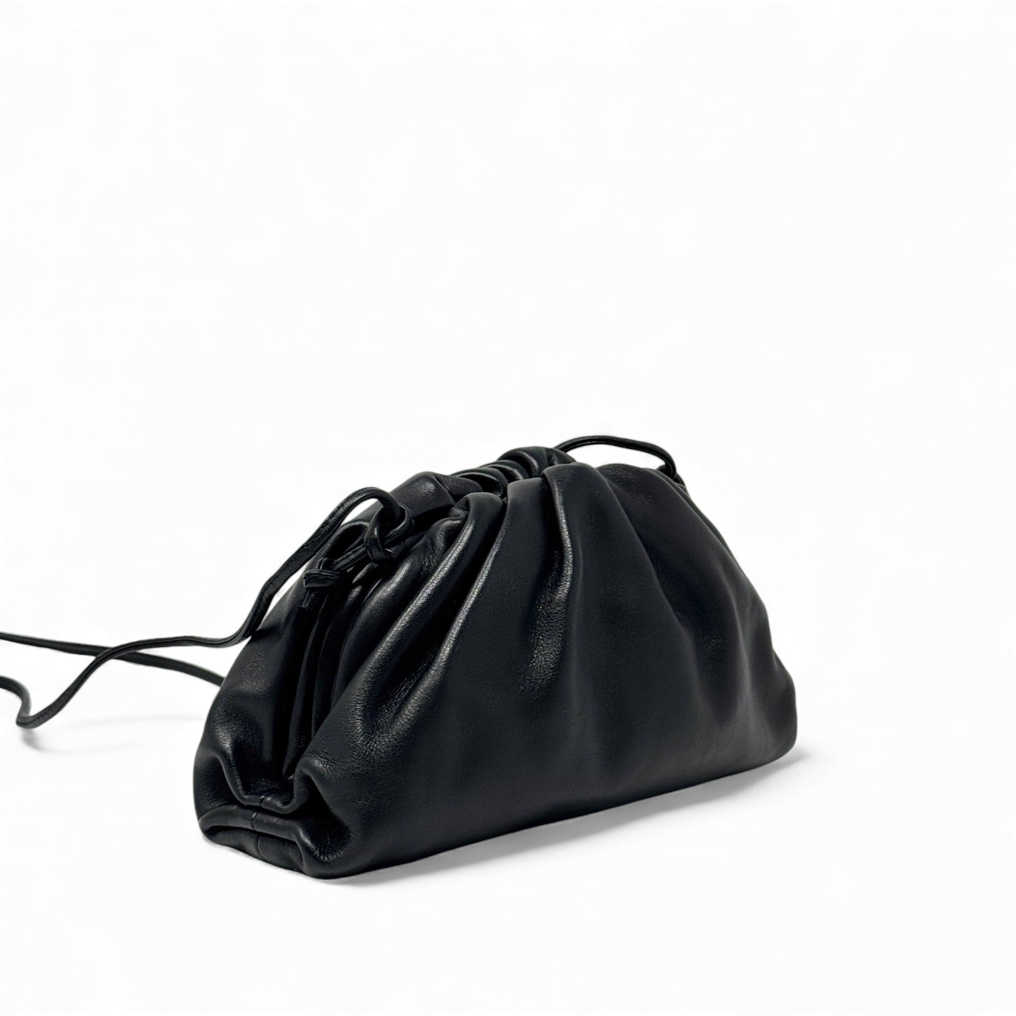 Bottega Veneta Black Mini Pouch Bag