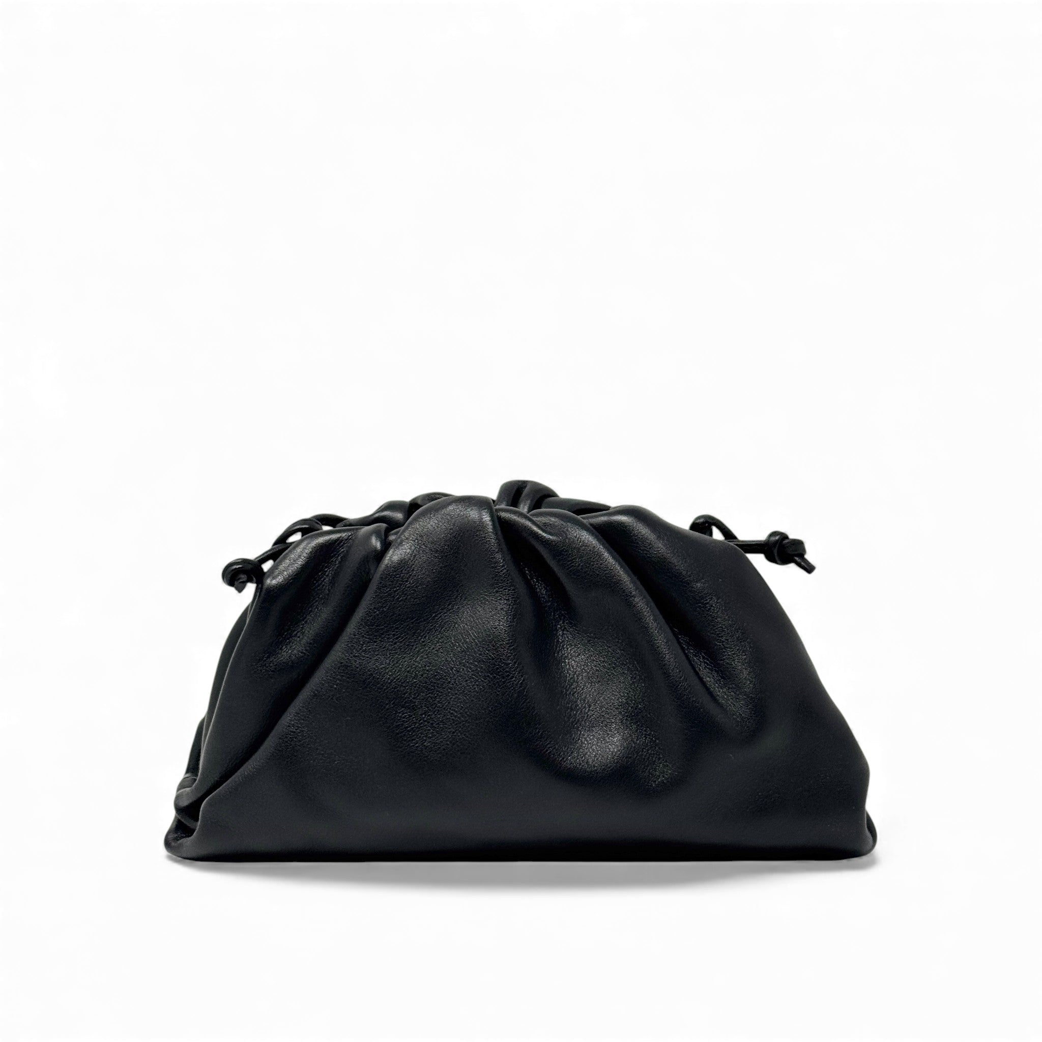 Bottega Veneta Black Mini Pouch Bag