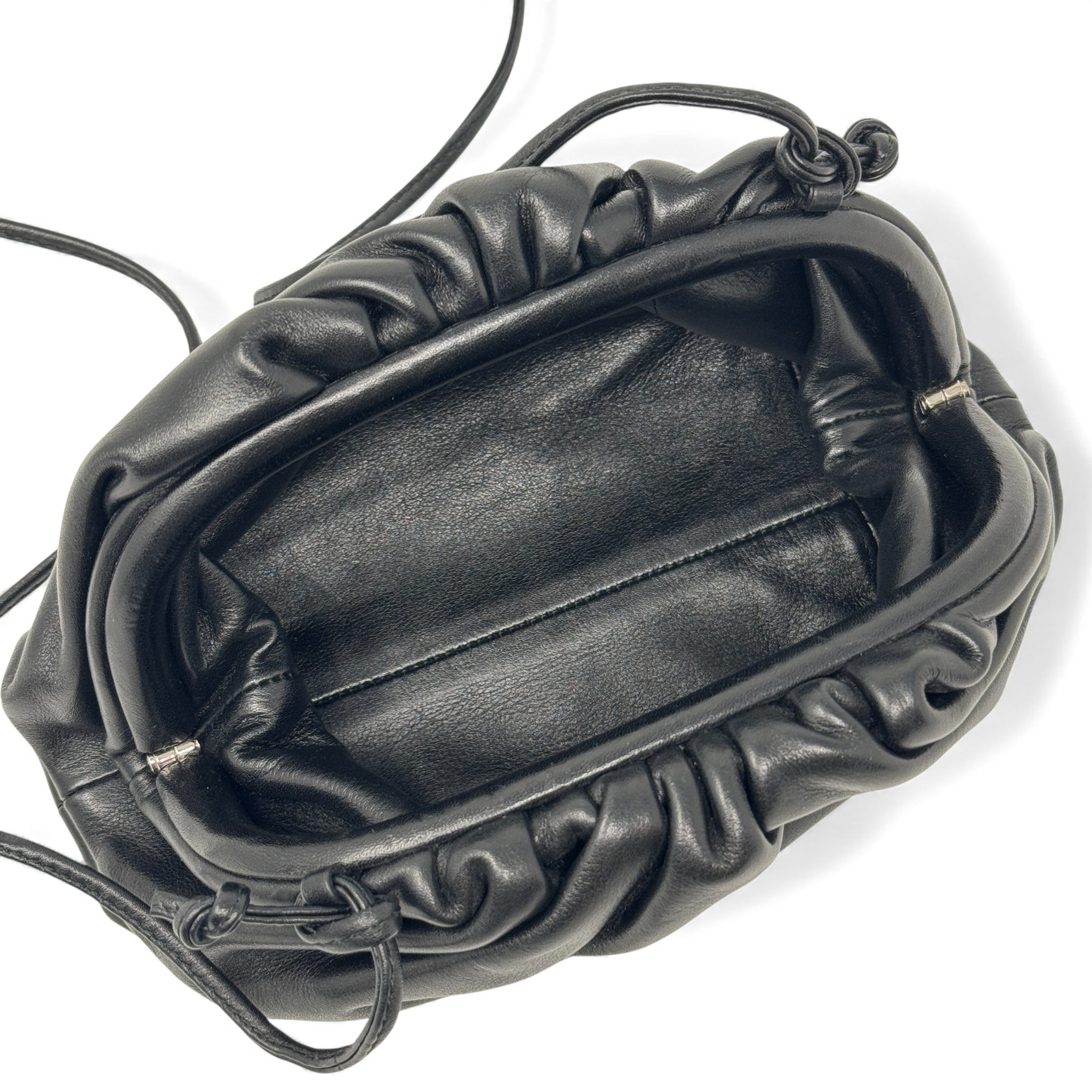 Bottega Veneta Black Mini Pouch Bag