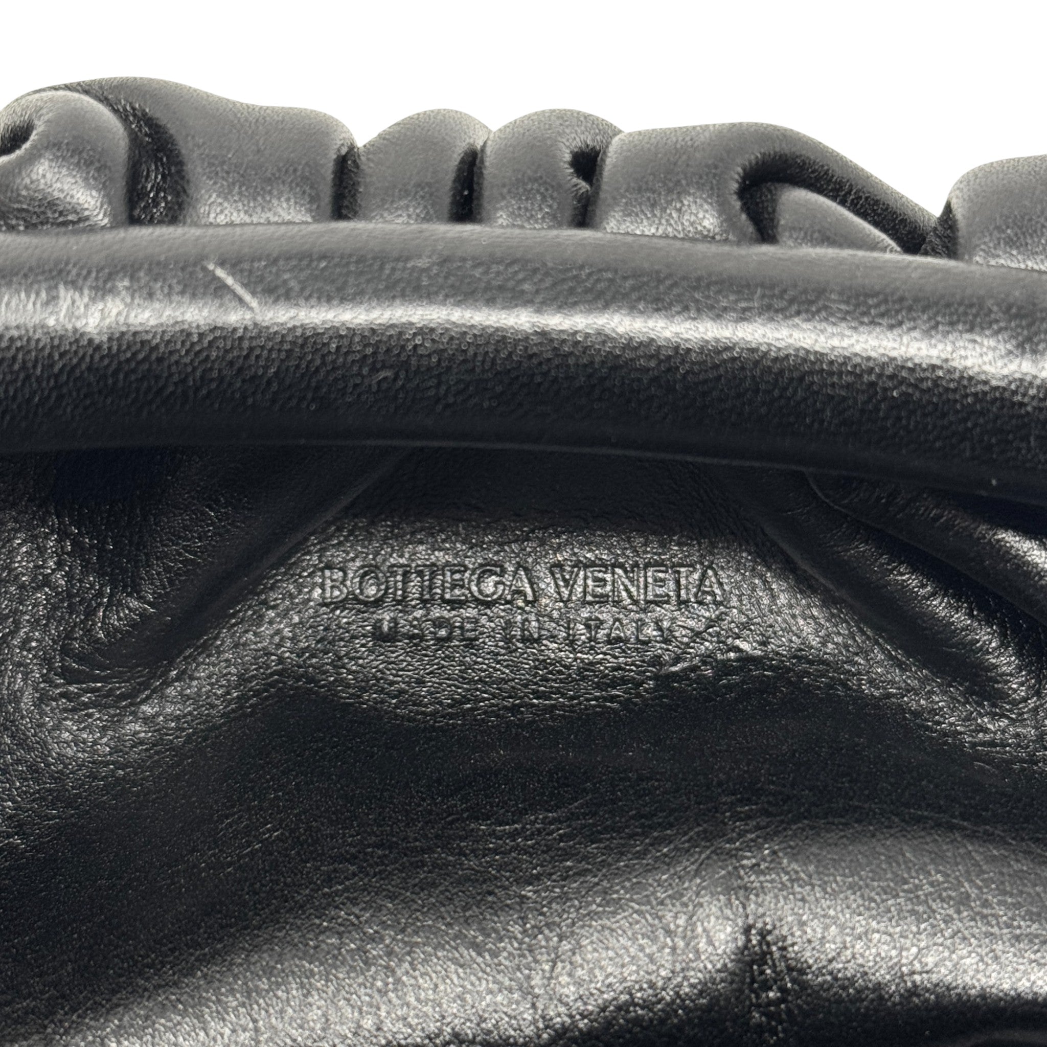 Bottega Veneta Black Mini Pouch Bag