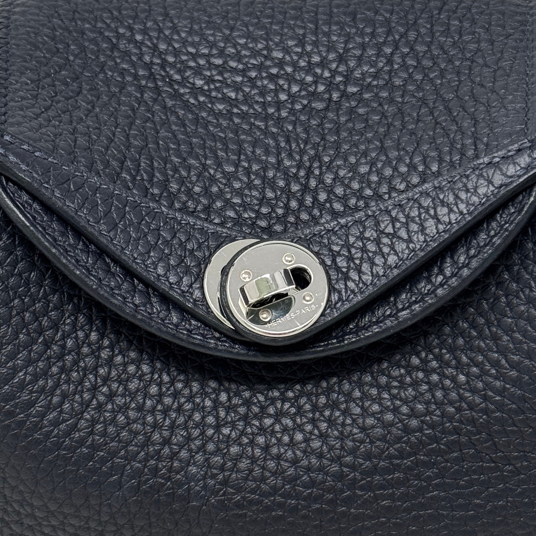 Hermes Caban Clemence Mini Lindy