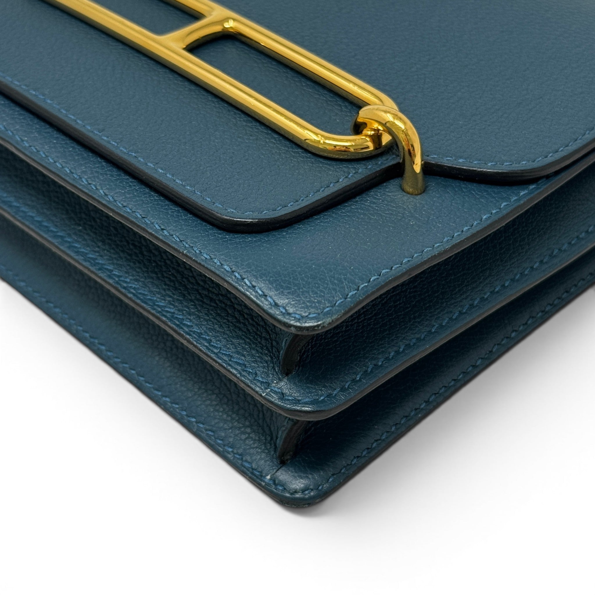 Hermes Cobalt Evercolor Roulis 18