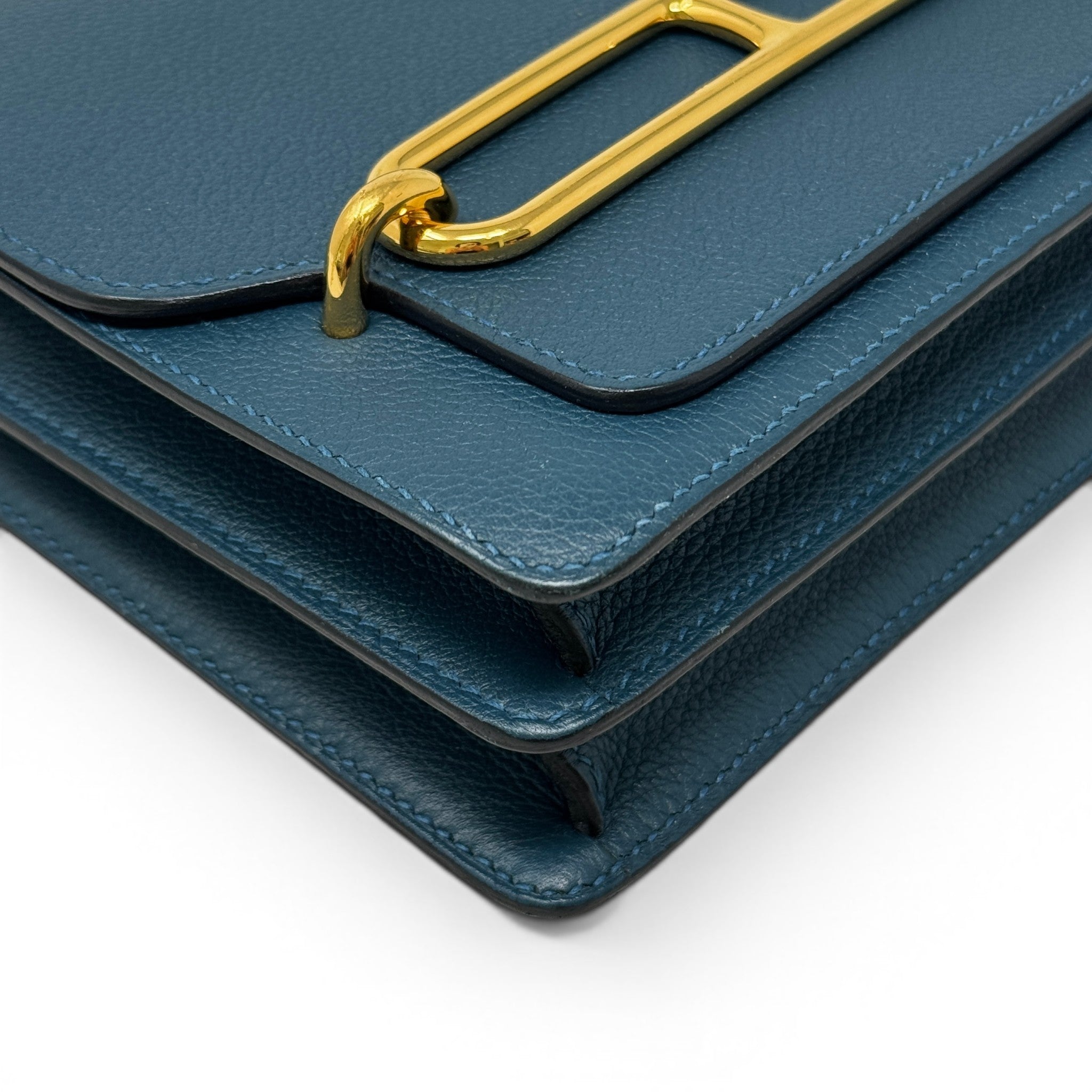 Hermes Cobalt Evercolor Roulis 18