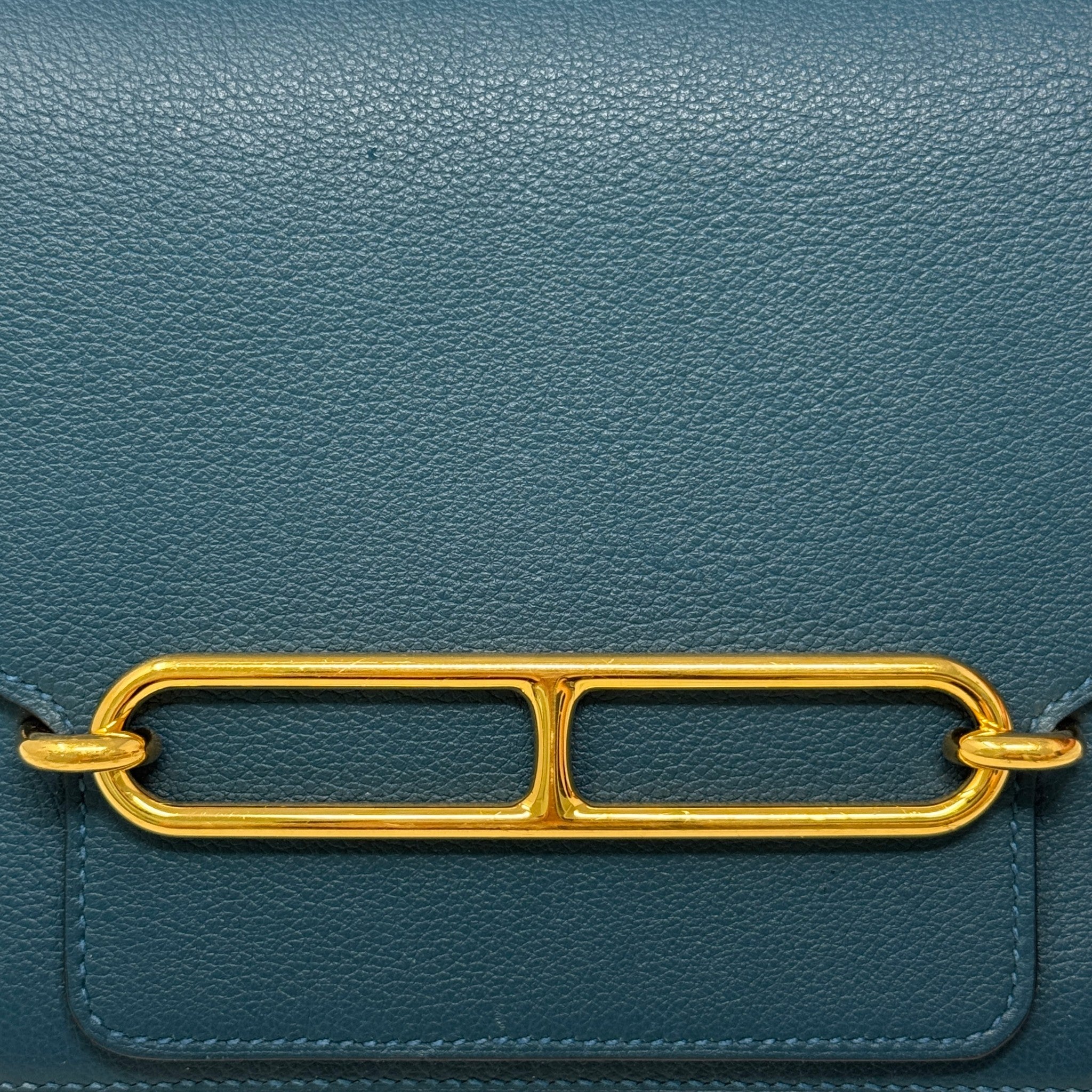 Hermes Cobalt Evercolor Roulis 18