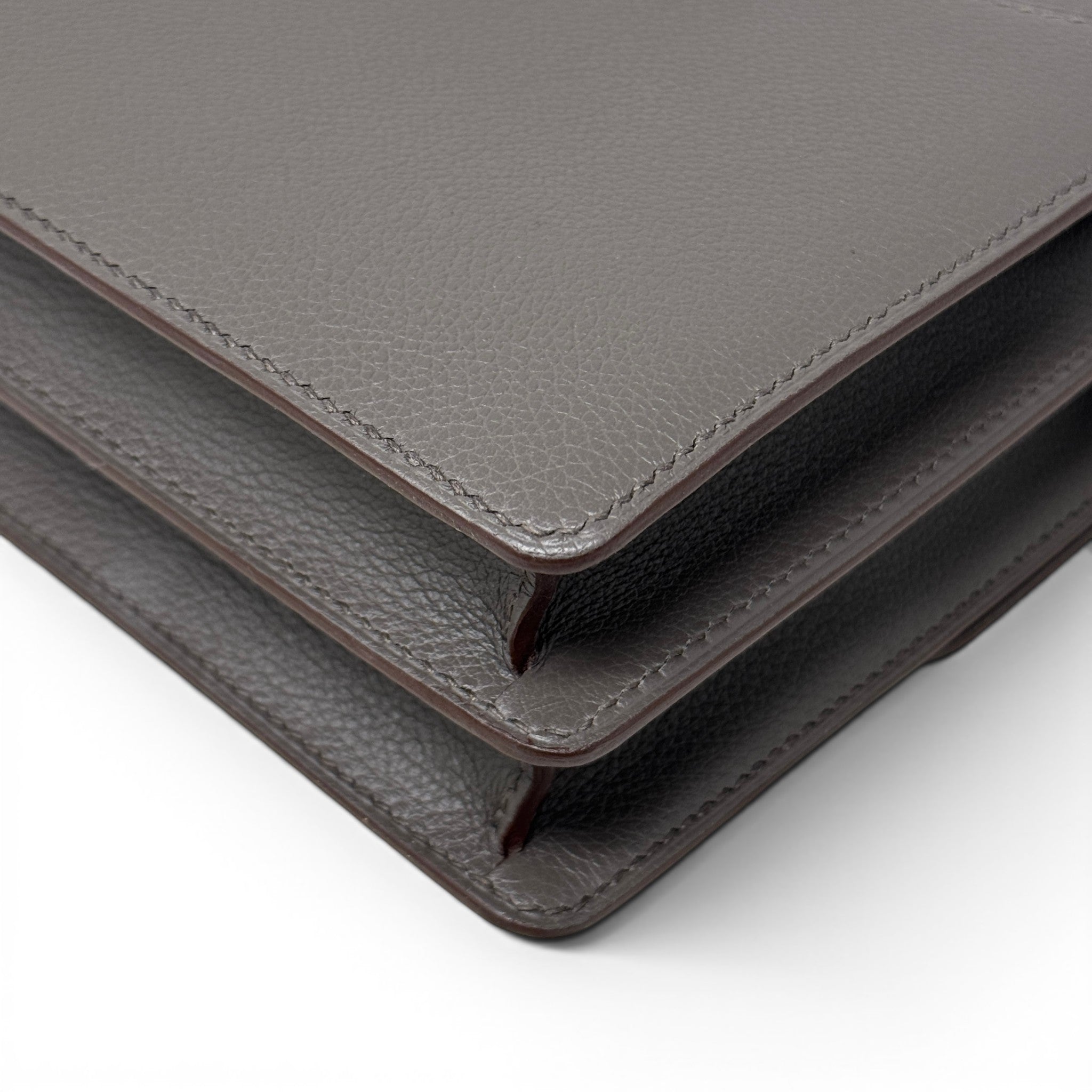 Hermes Gris Etain Evercolor Roulis 18